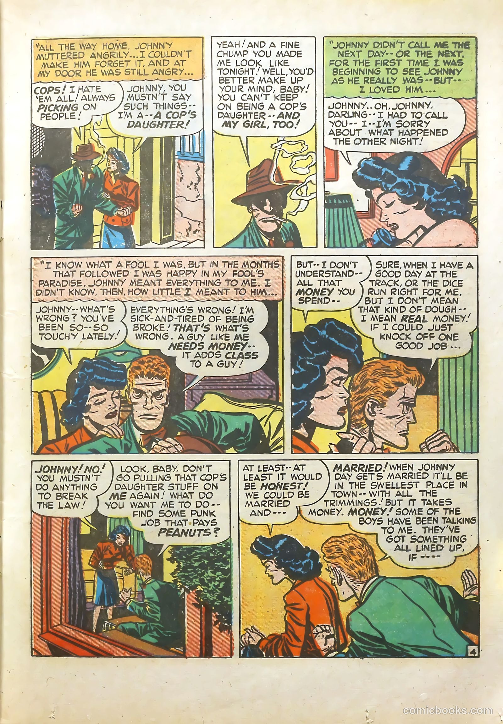 Young Romance #4 (1948) — page 17 of 52