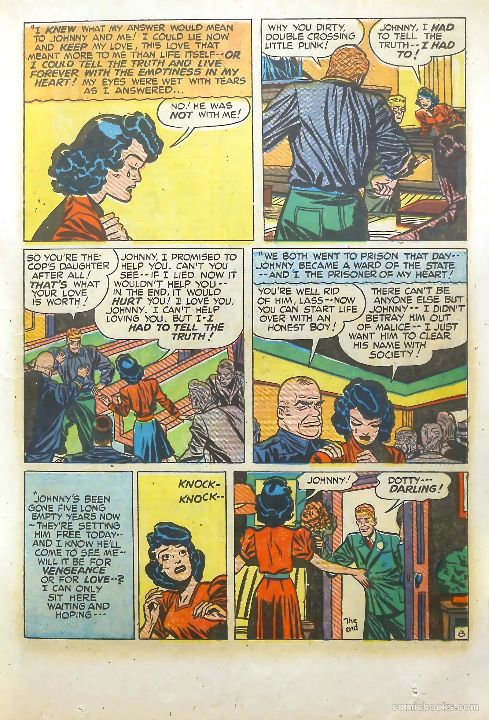 Young Romance #4 (1948) — page 21 of 52