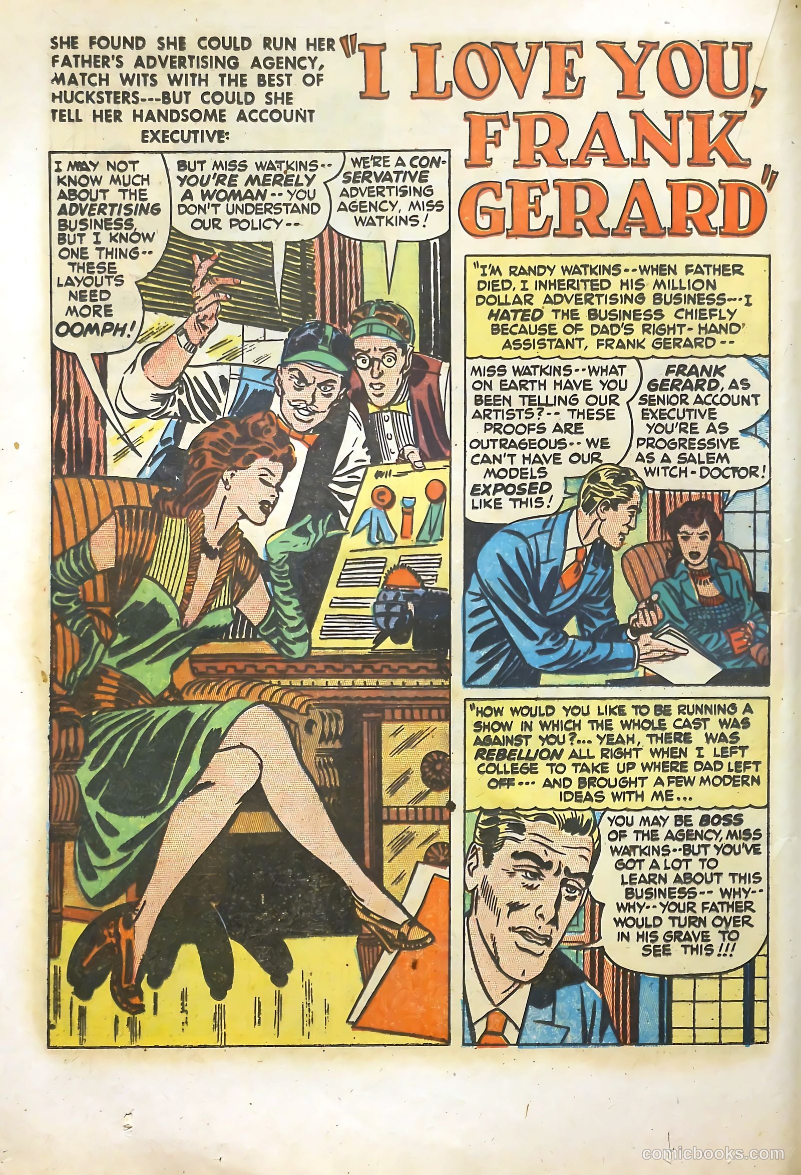 Young Romance #4 (1948) — page 22 of 52