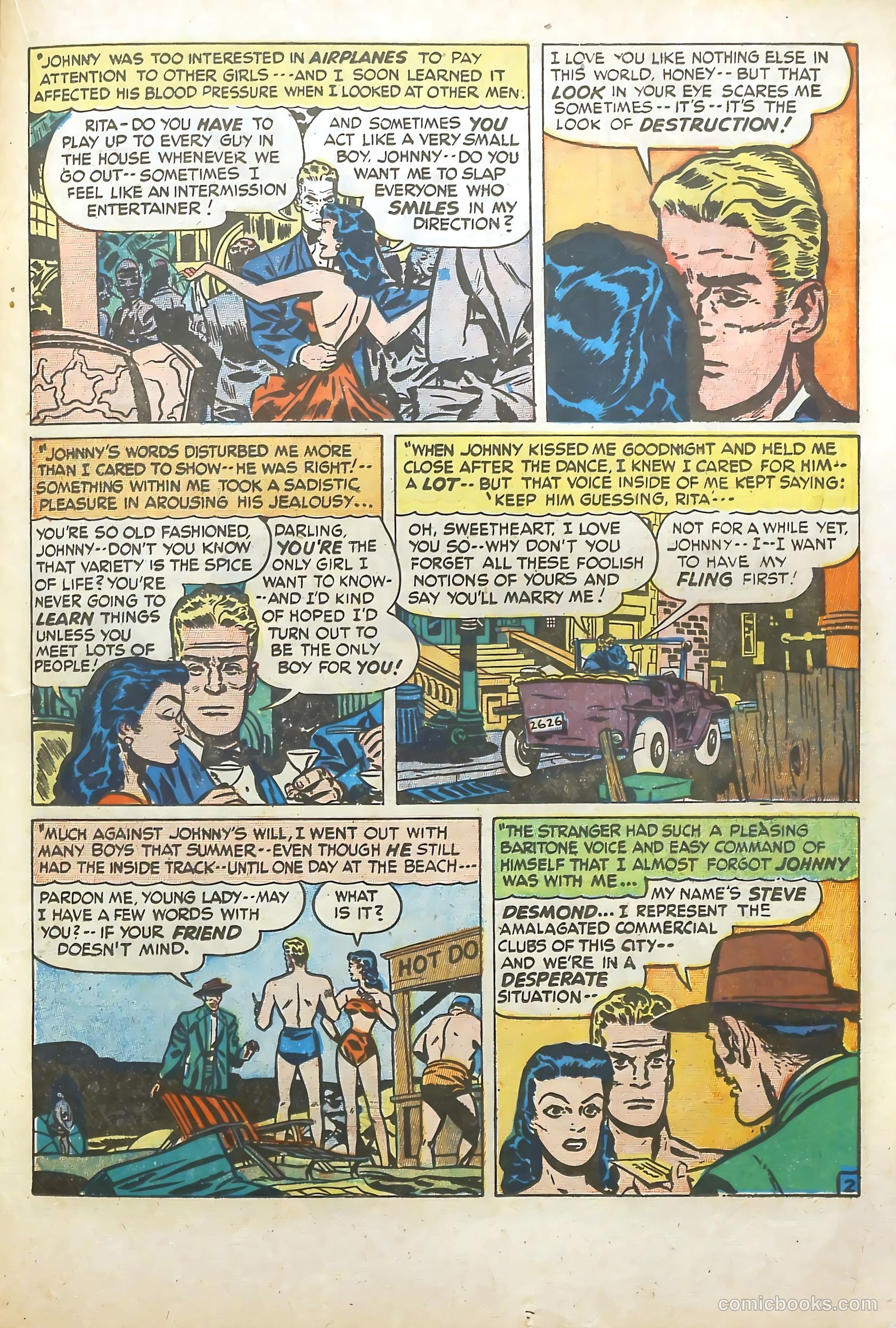 Young Romance #4 (1948) — page 33 of 52
