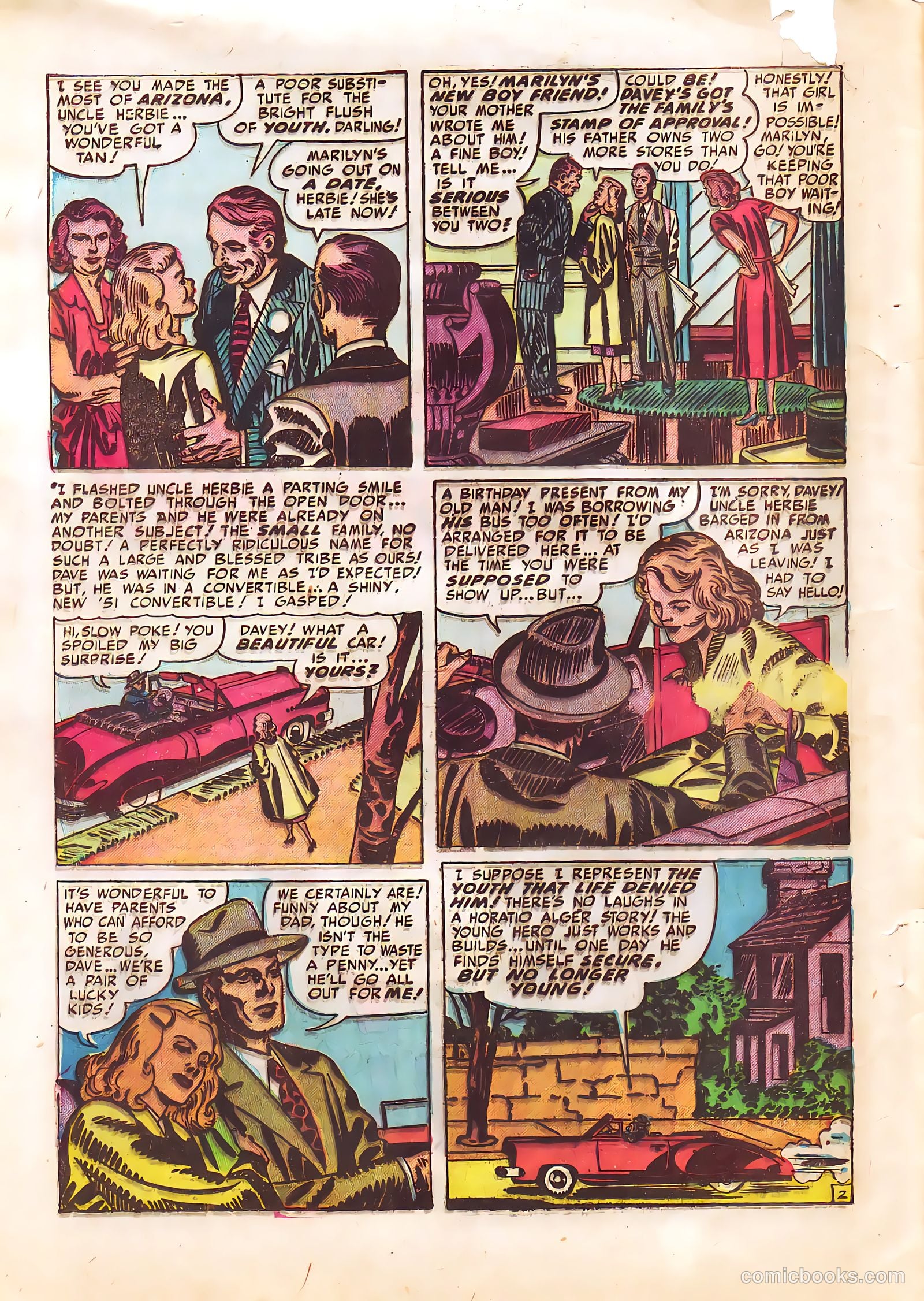 Young Romance #40 (1951) — page 4 of 52