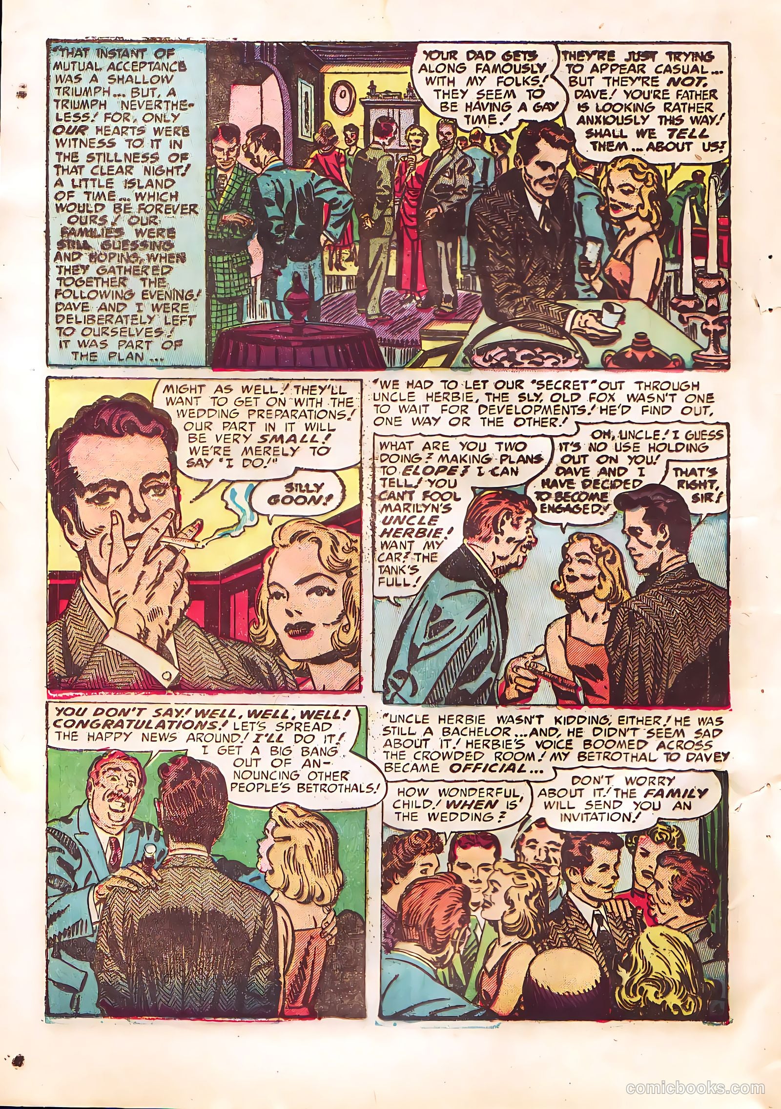 Young Romance #40 (1951) — page 6 of 52