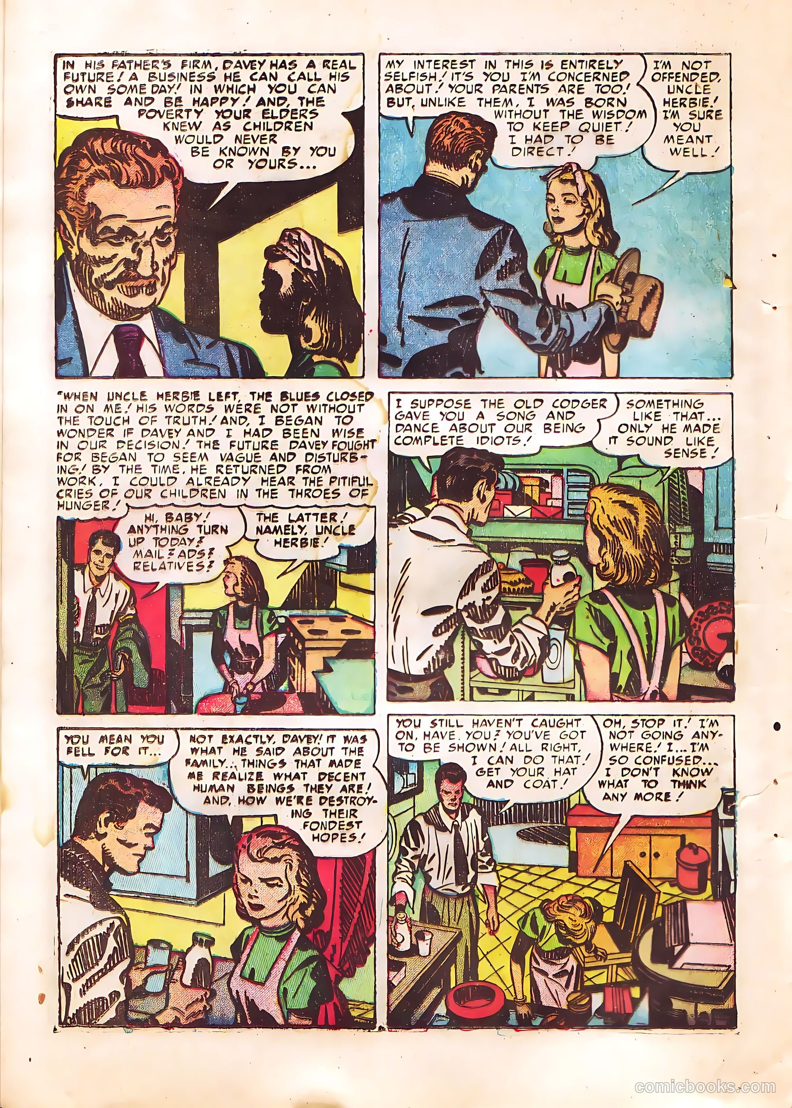 Young Romance #40 (1951) — page 10 of 52
