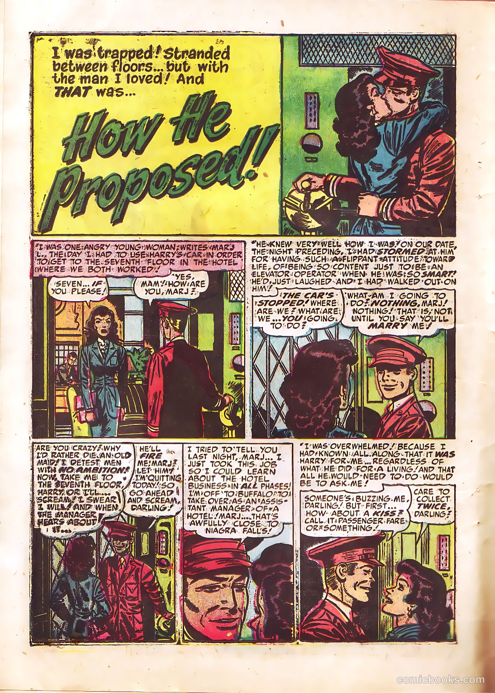 Young Romance #40 (1951) — page 14 of 52