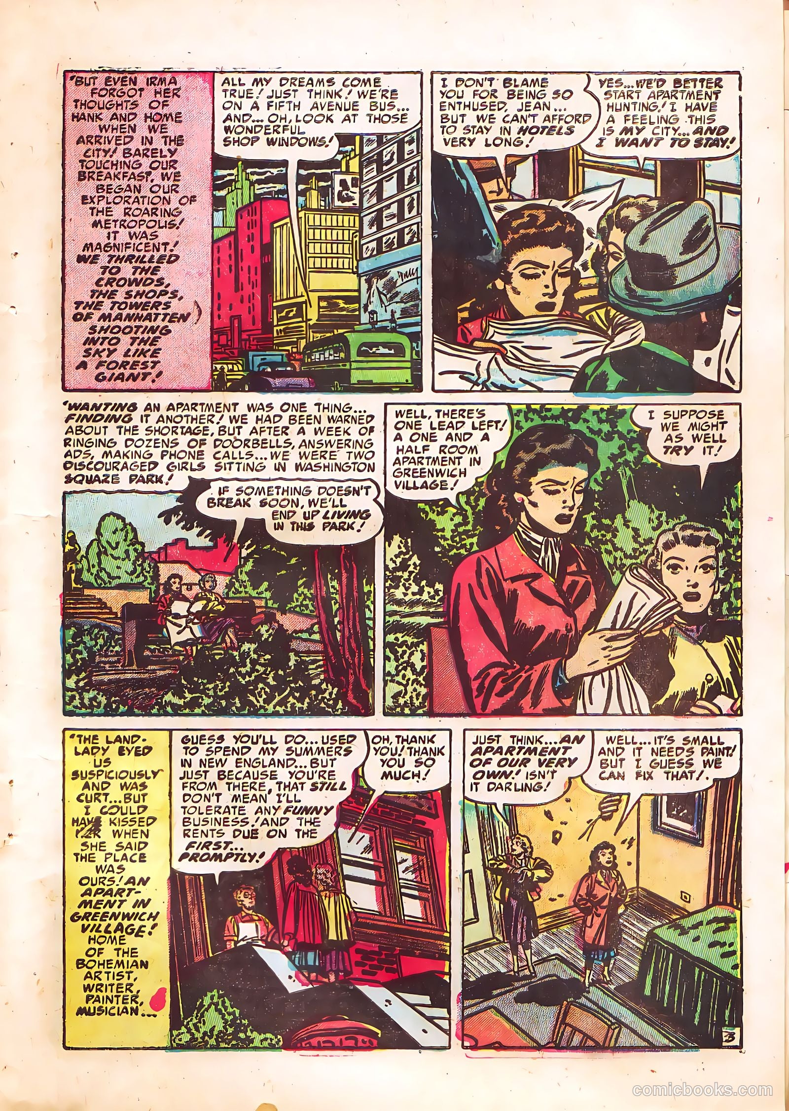 Young Romance #40 (1951) — page 17 of 52