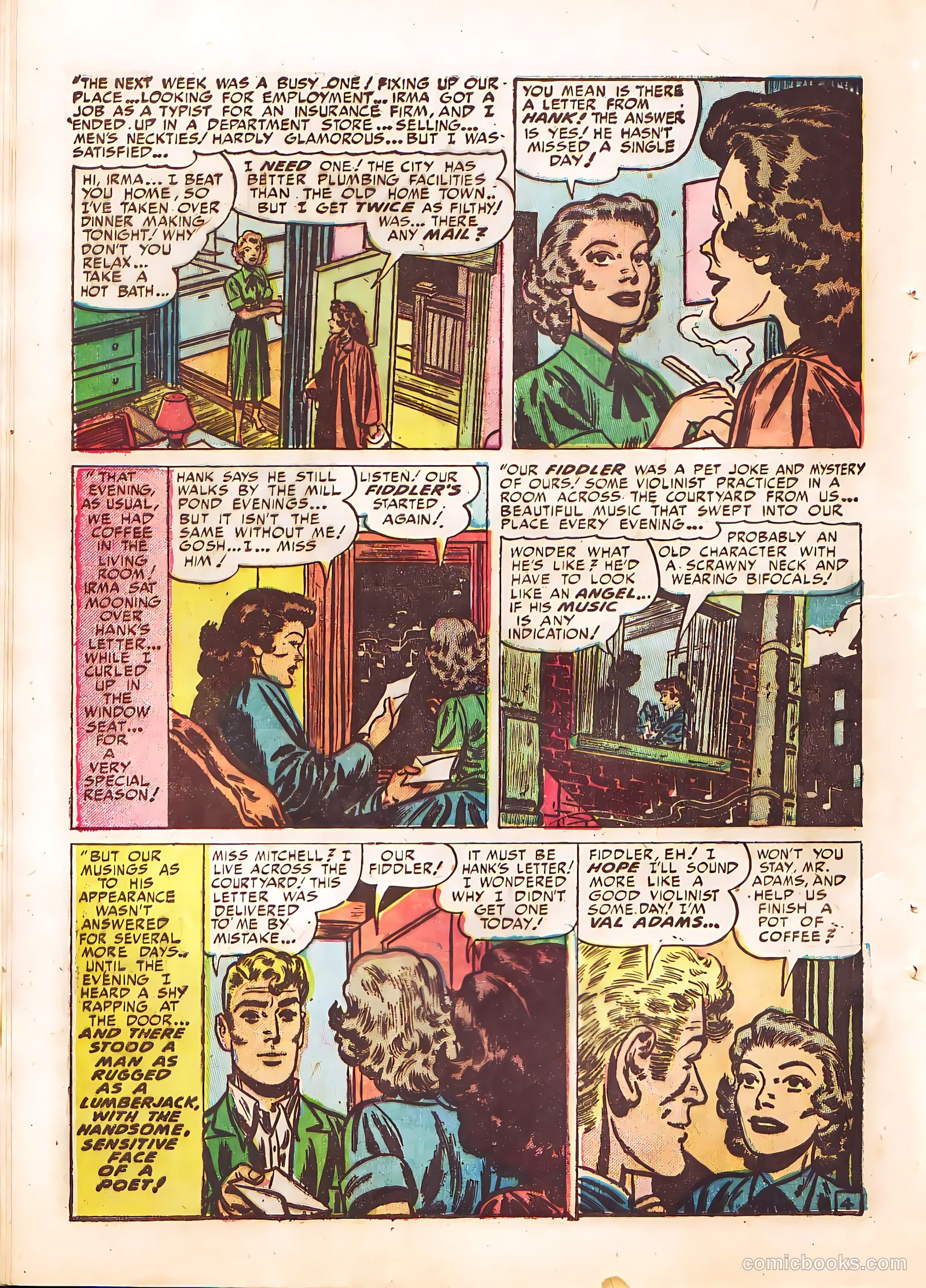 Young Romance #40 (1951) — page 18 of 52