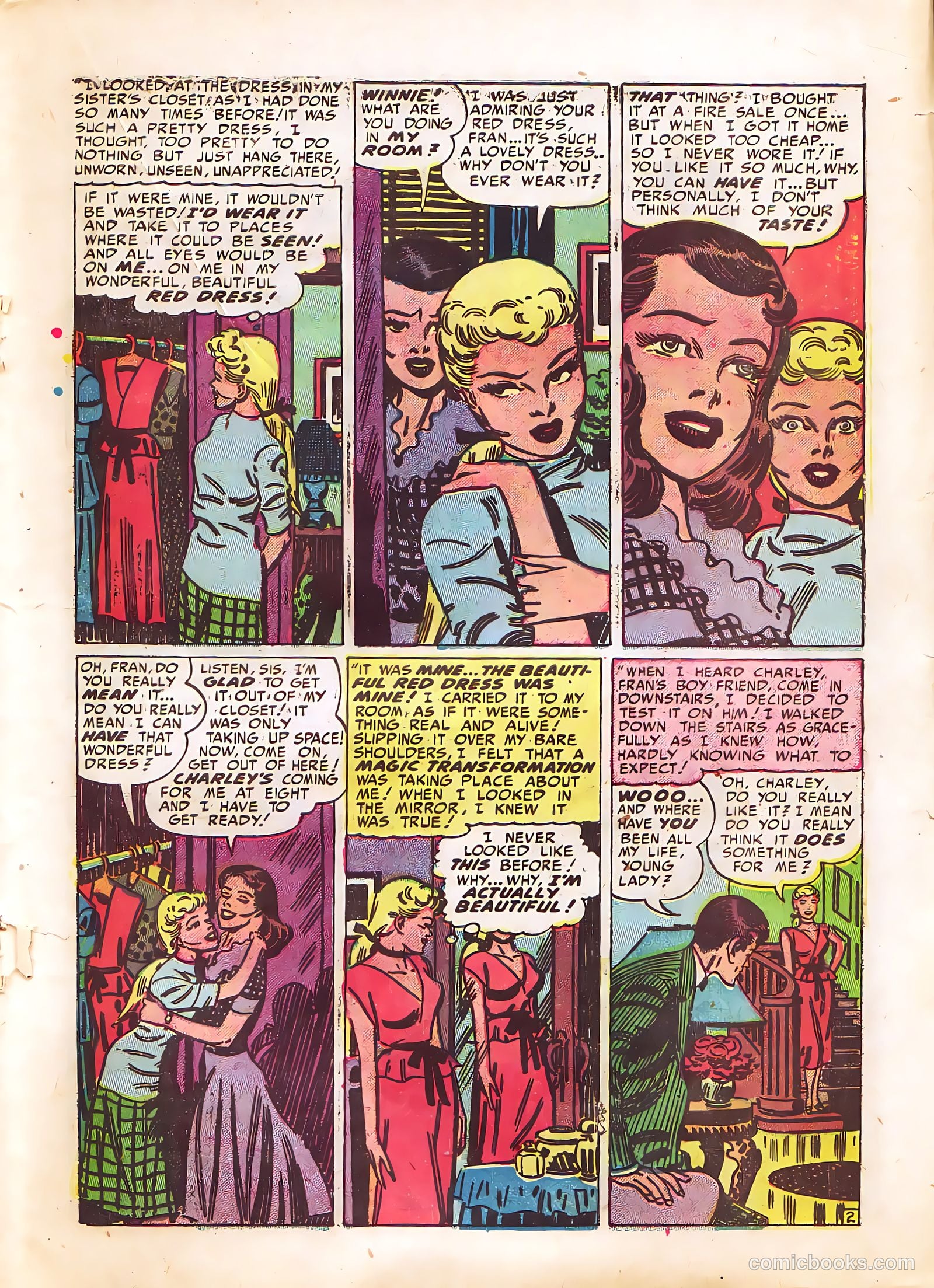 Young Romance #40 (1951) — page 27 of 52