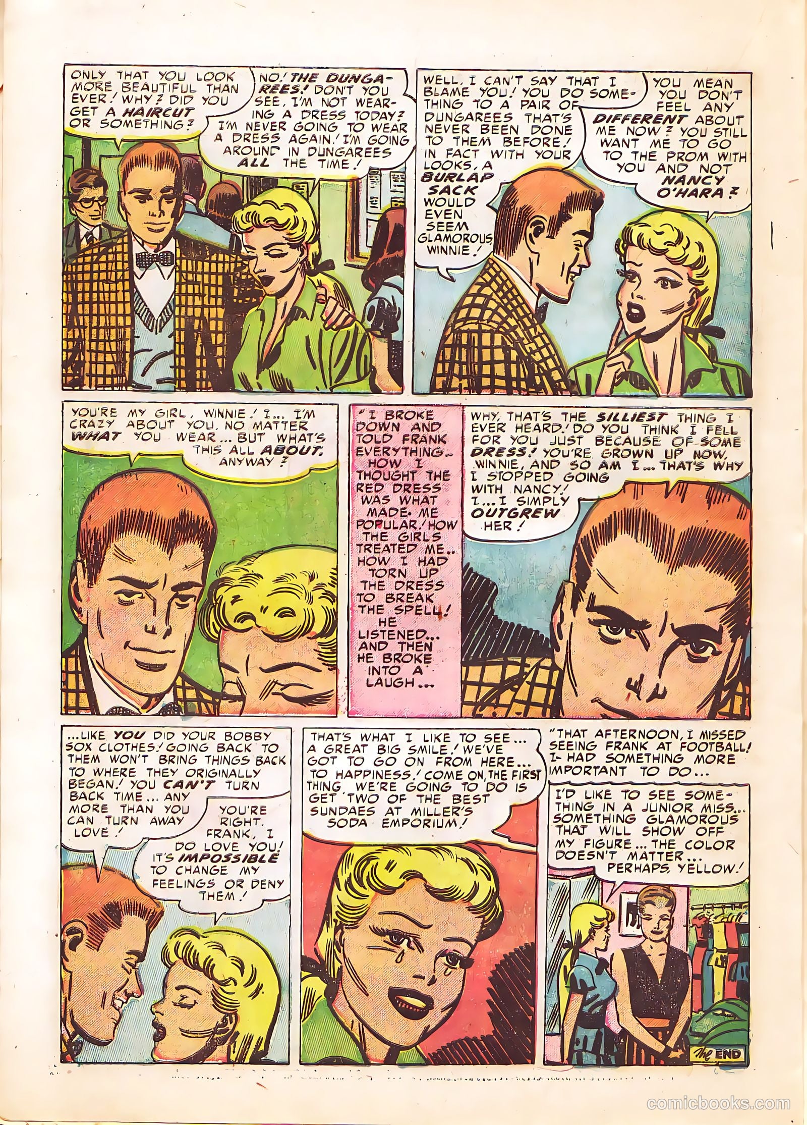 Young Romance #40 (1951) — page 32 of 52