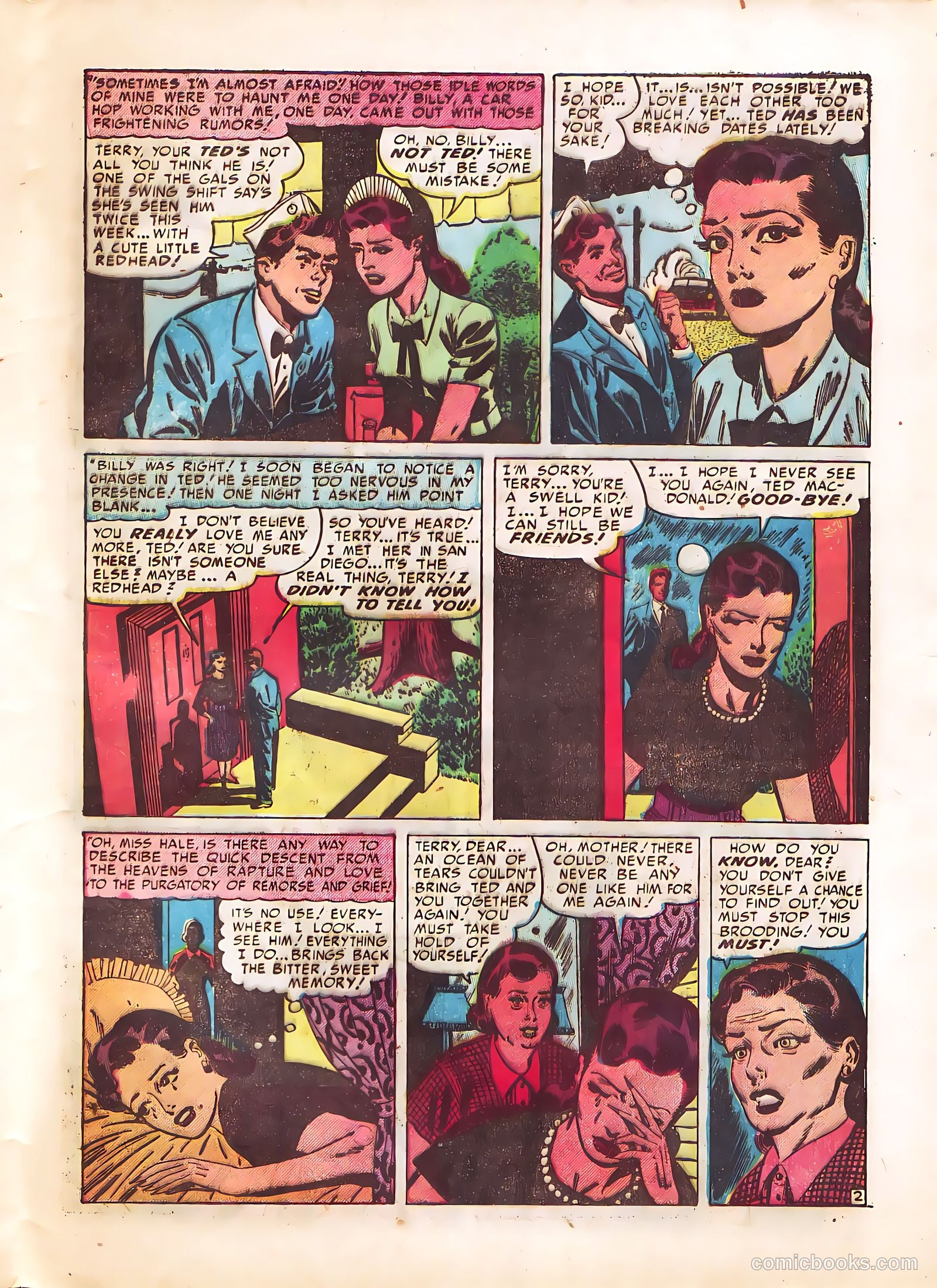 Young Romance #40 (1951) — page 37 of 52