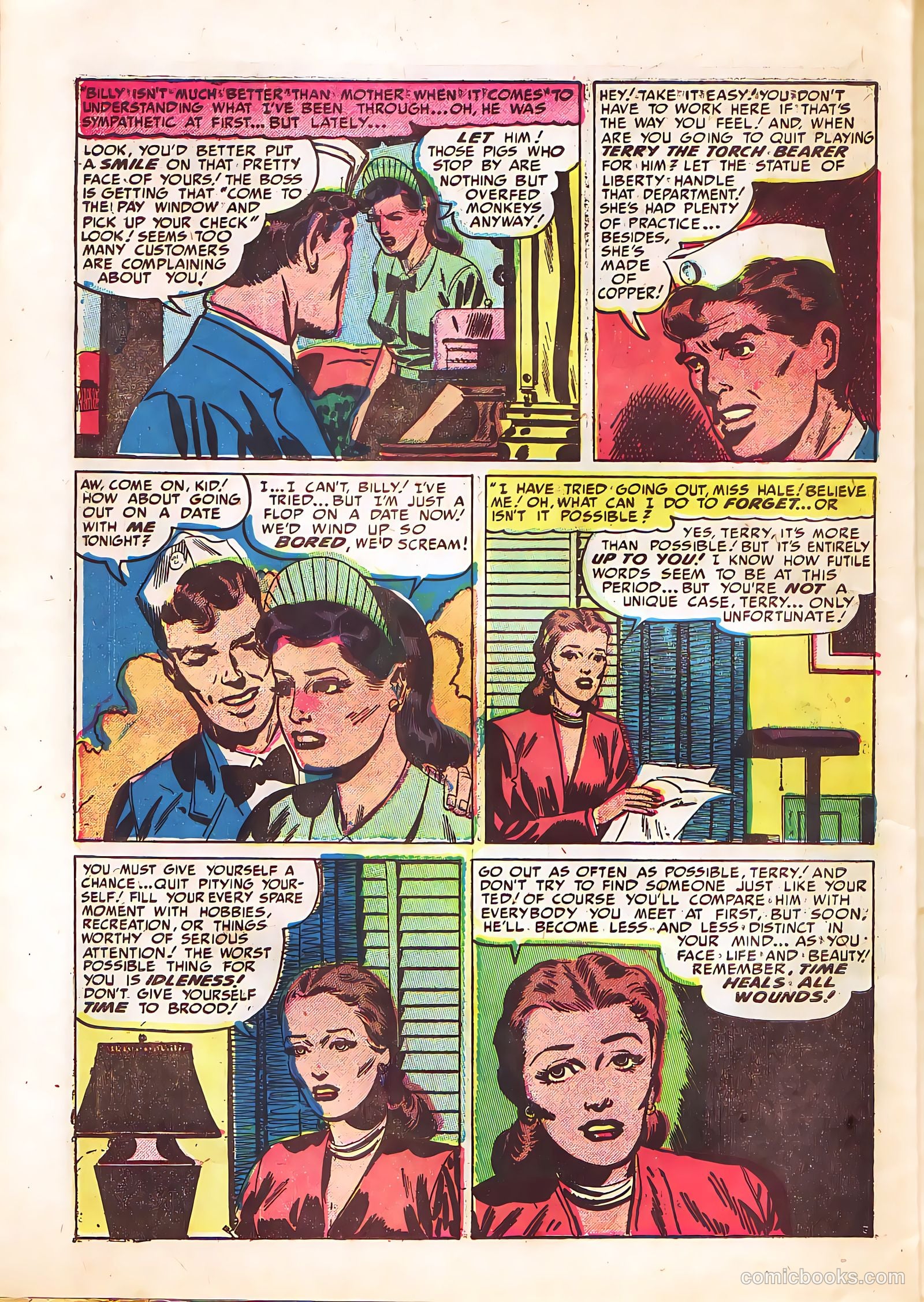 Young Romance #40 (1951) — page 38 of 52