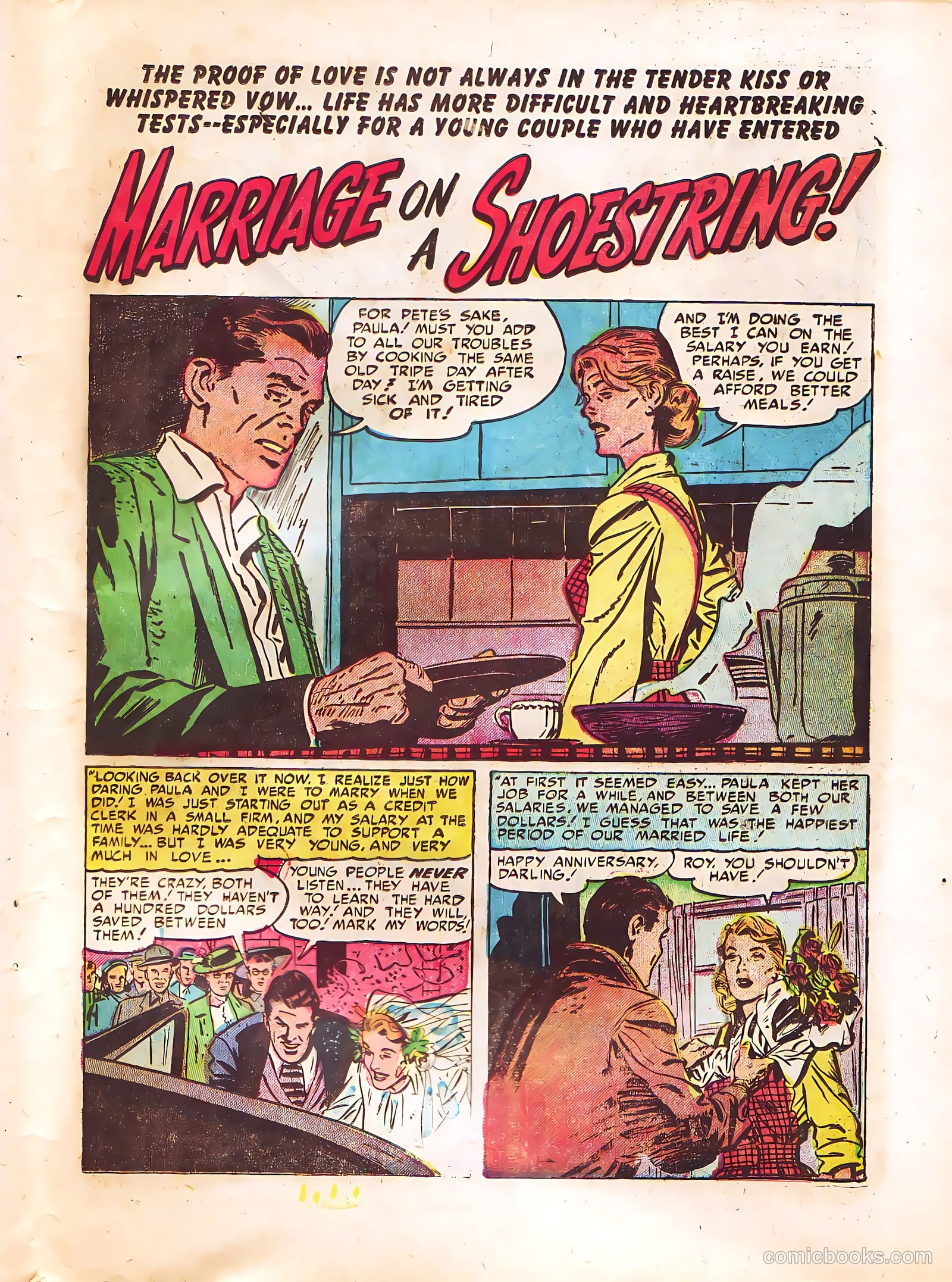 Young Romance #40 (1951) — page 41 of 52
