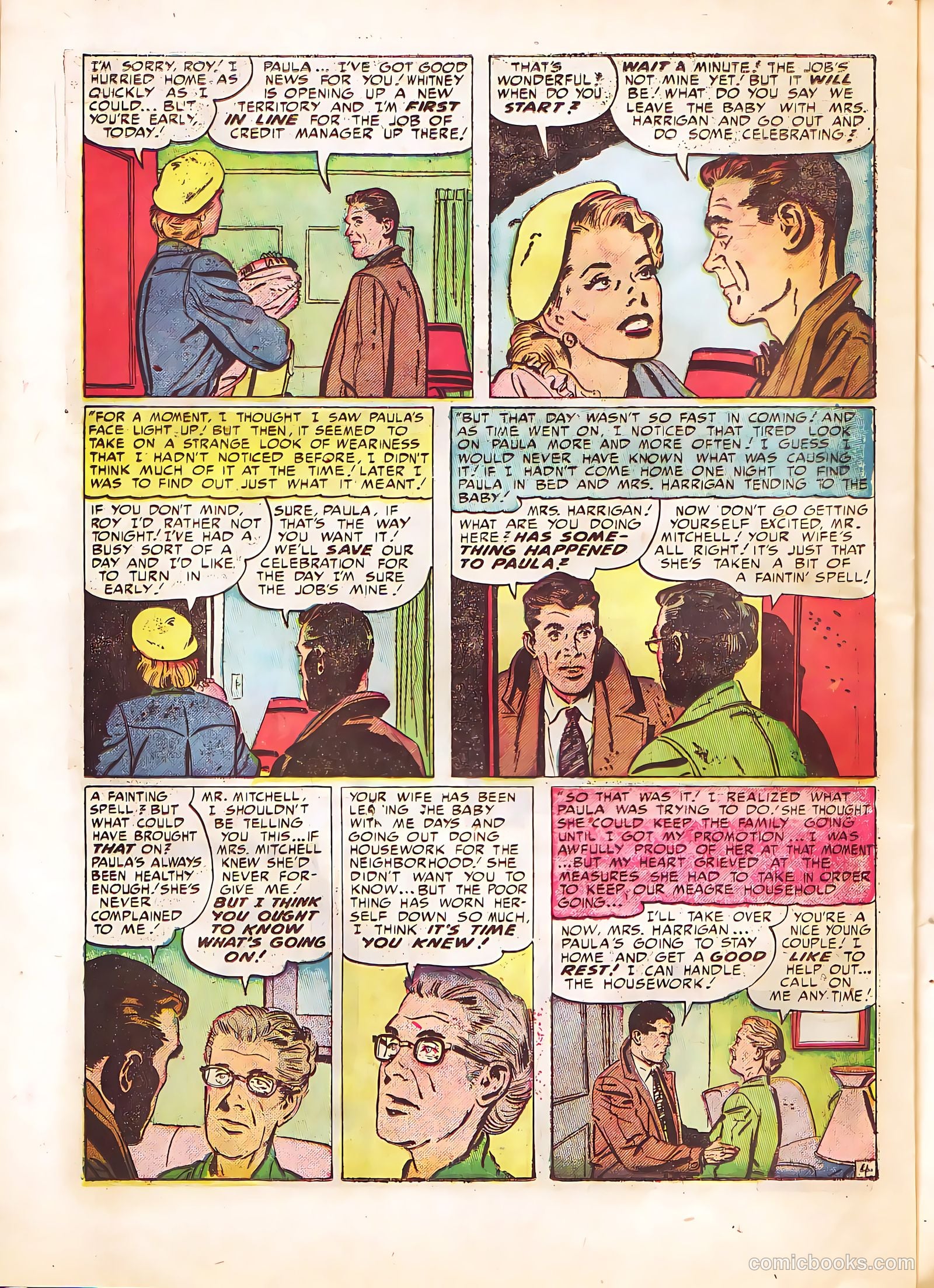 Young Romance #40 (1951) — page 44 of 52