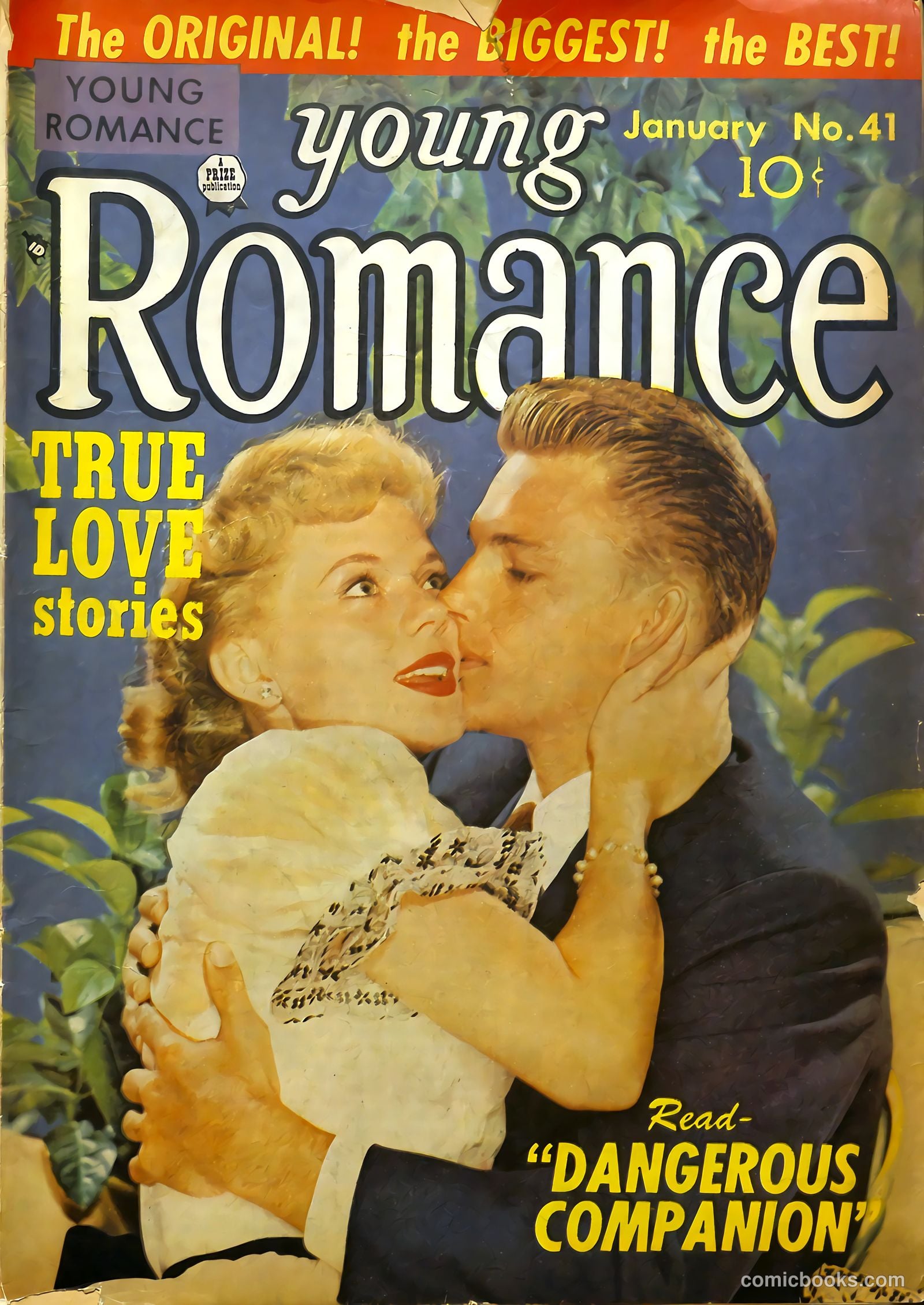 Young Romance #41 cover