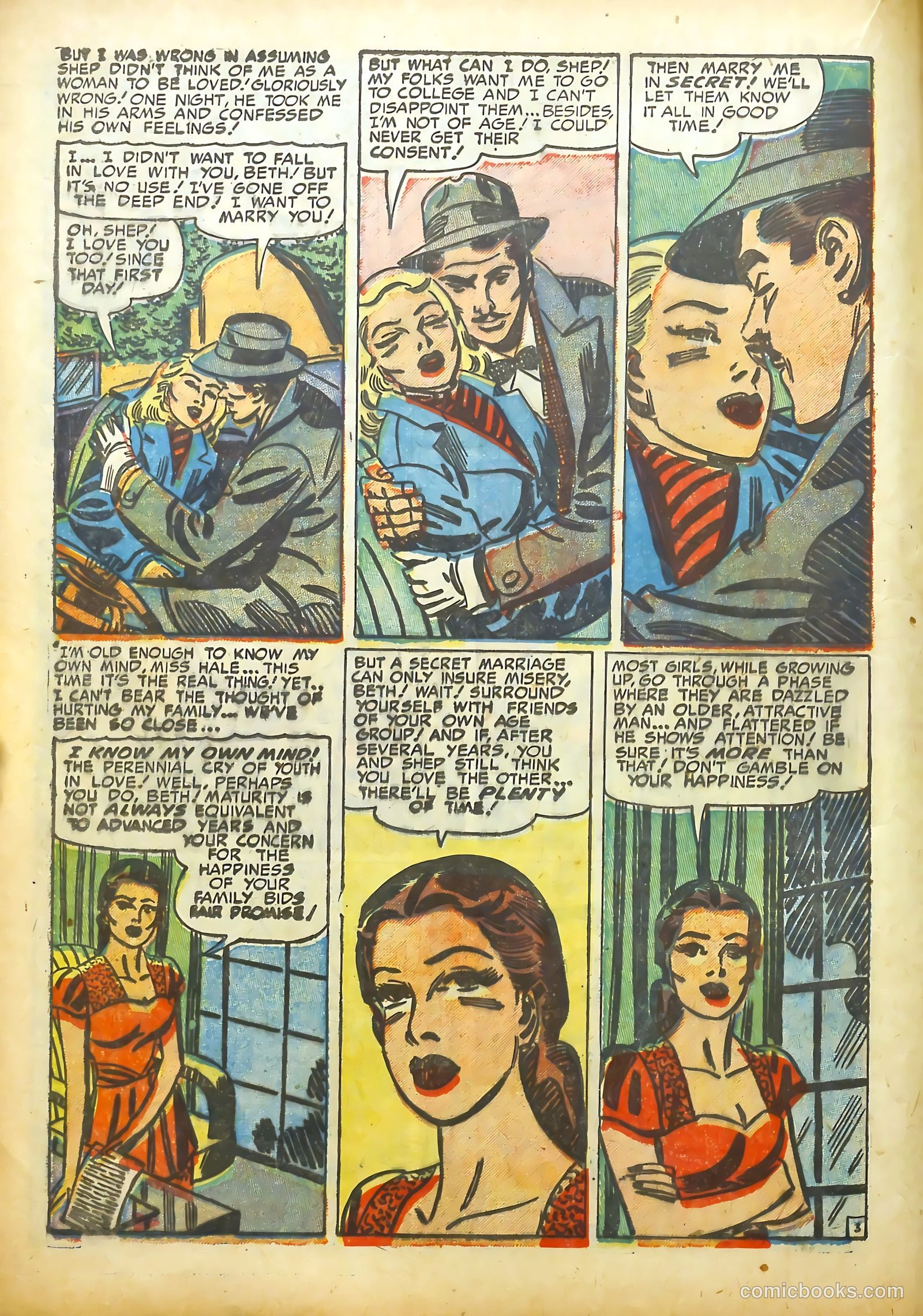 Young Romance #41 (1960) — page 18 of 53