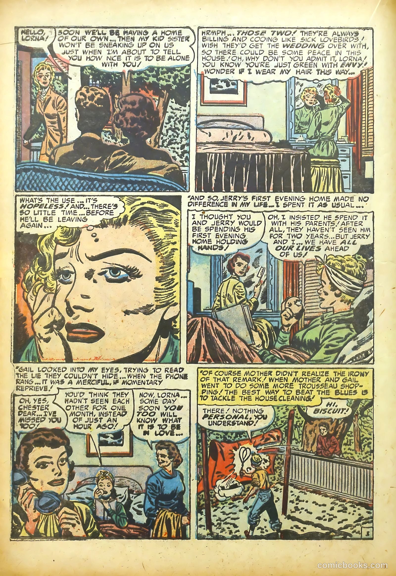 Young Romance #41 (1960) — page 24 of 53