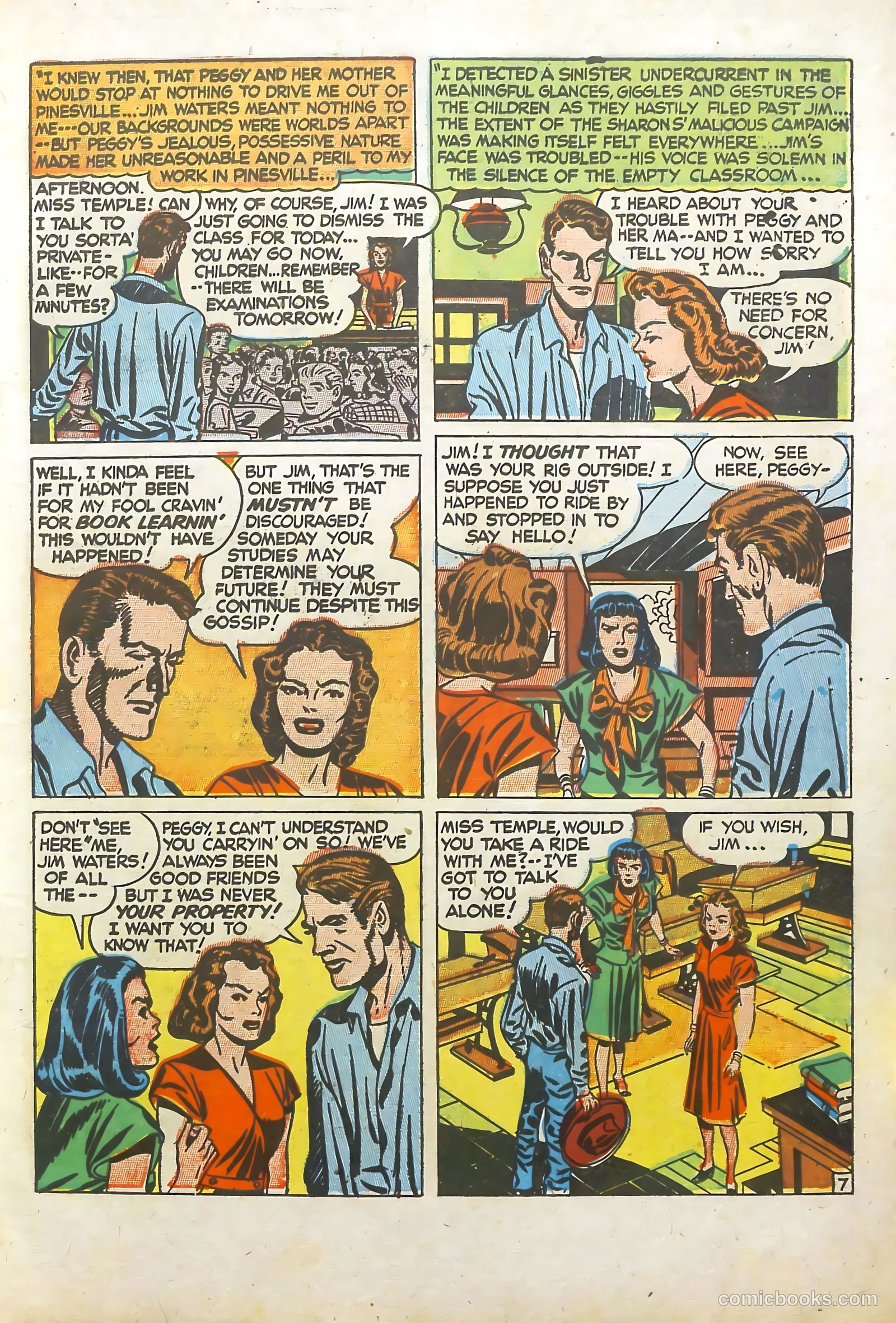 Young Romance #5 (1949) — page 9 of 52