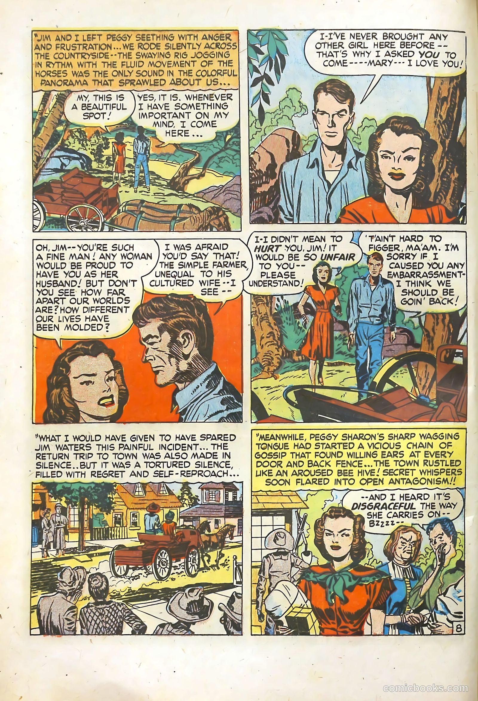 Young Romance #5 (1949) — page 10 of 52