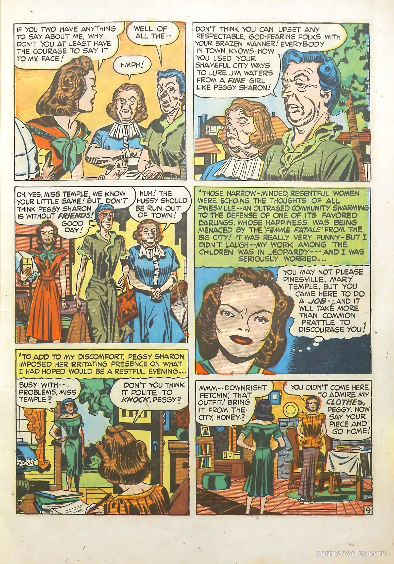 Young Romance #5 (1949) — page 11 of 52