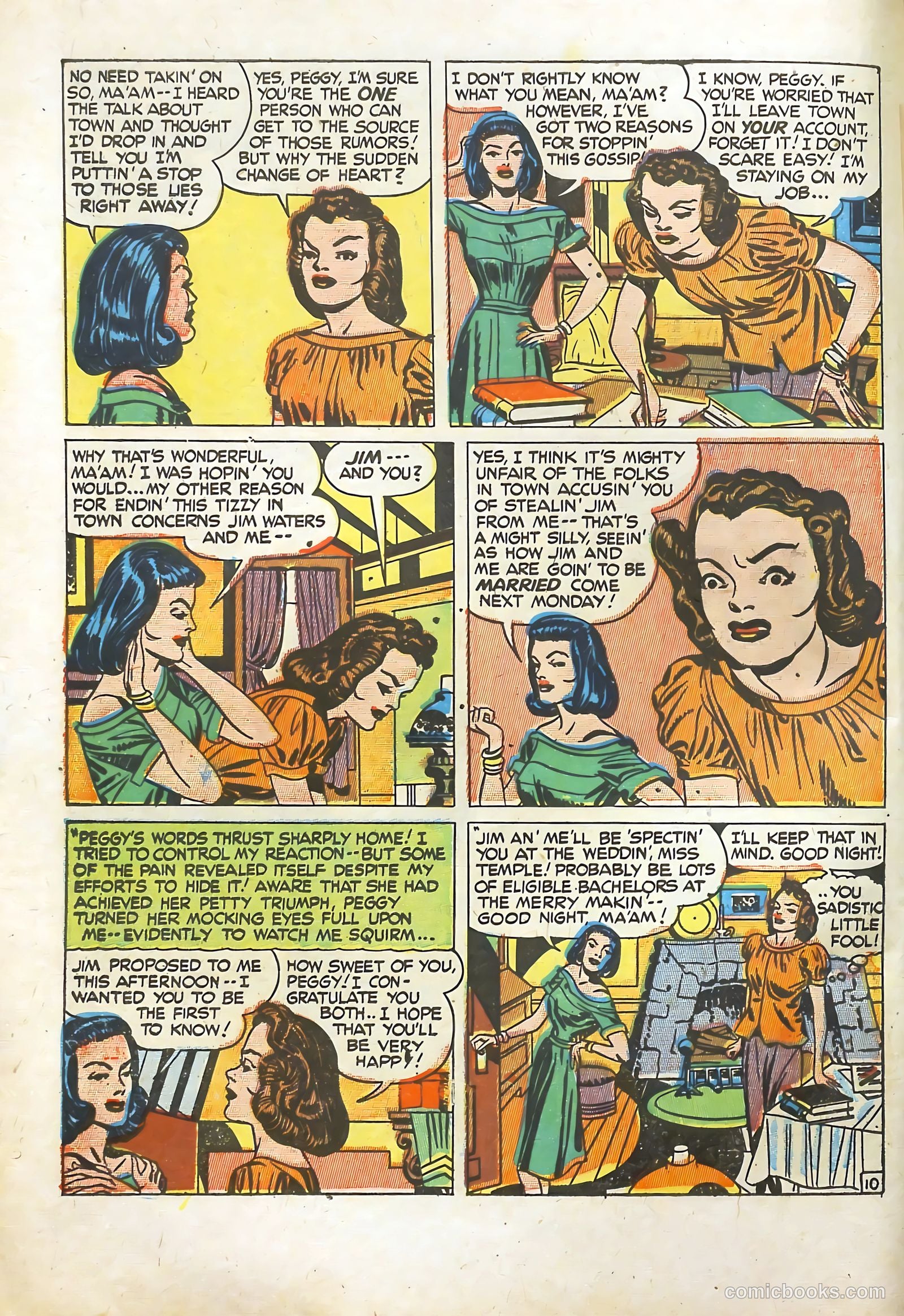 Young Romance #5 (1949) — page 12 of 52