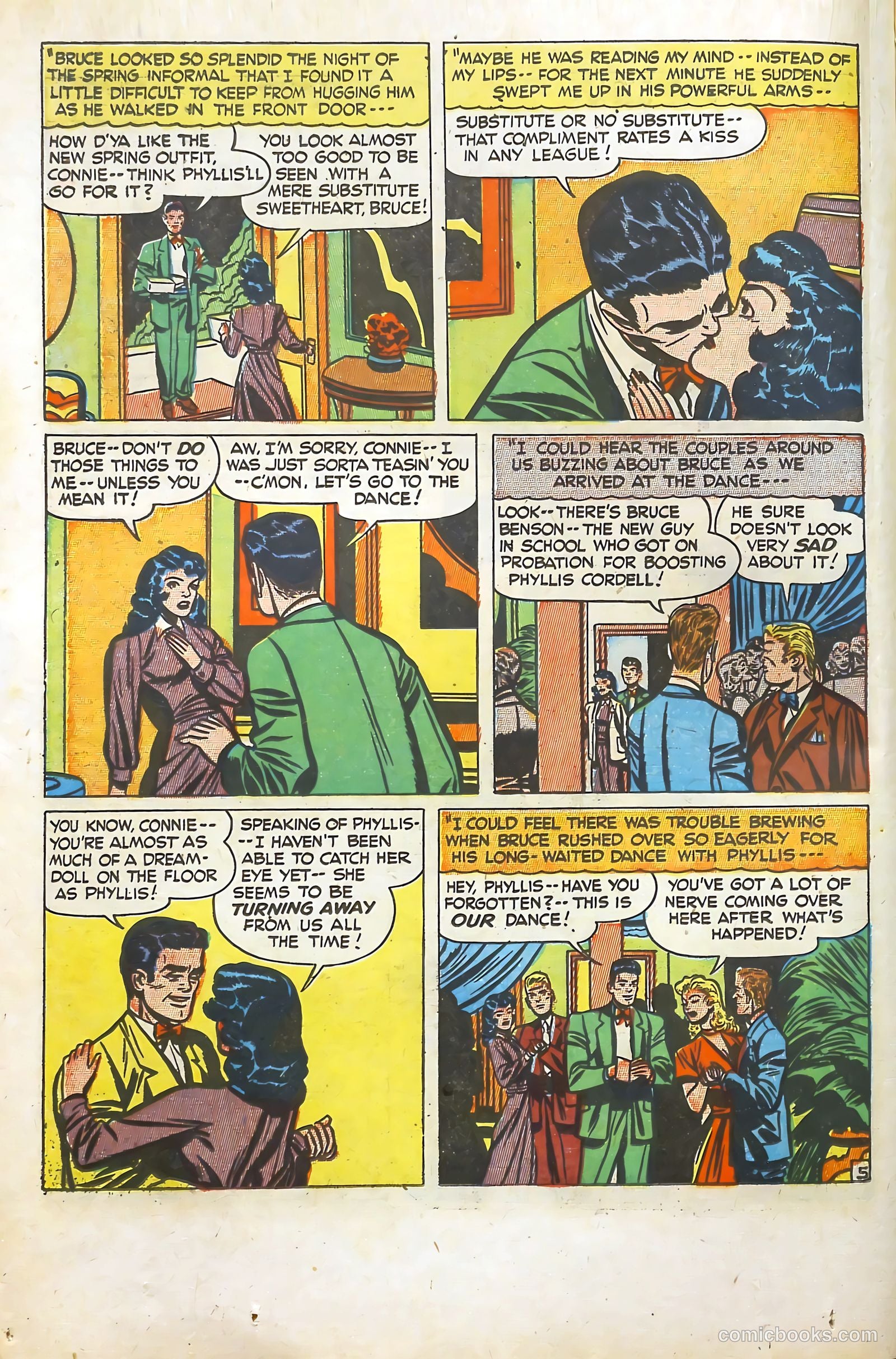 Young Romance #5 (1949) — page 20 of 52
