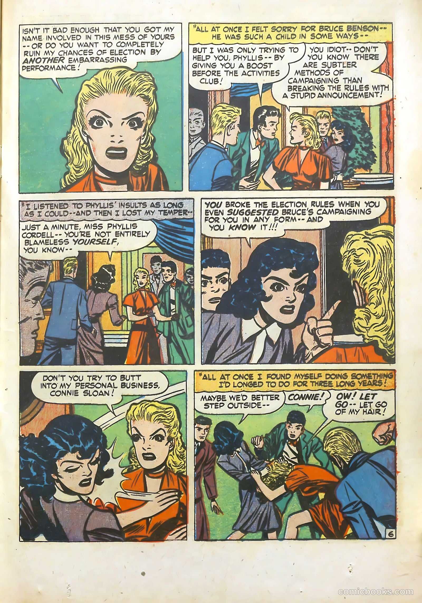 Young Romance #5 (1949) — page 21 of 52