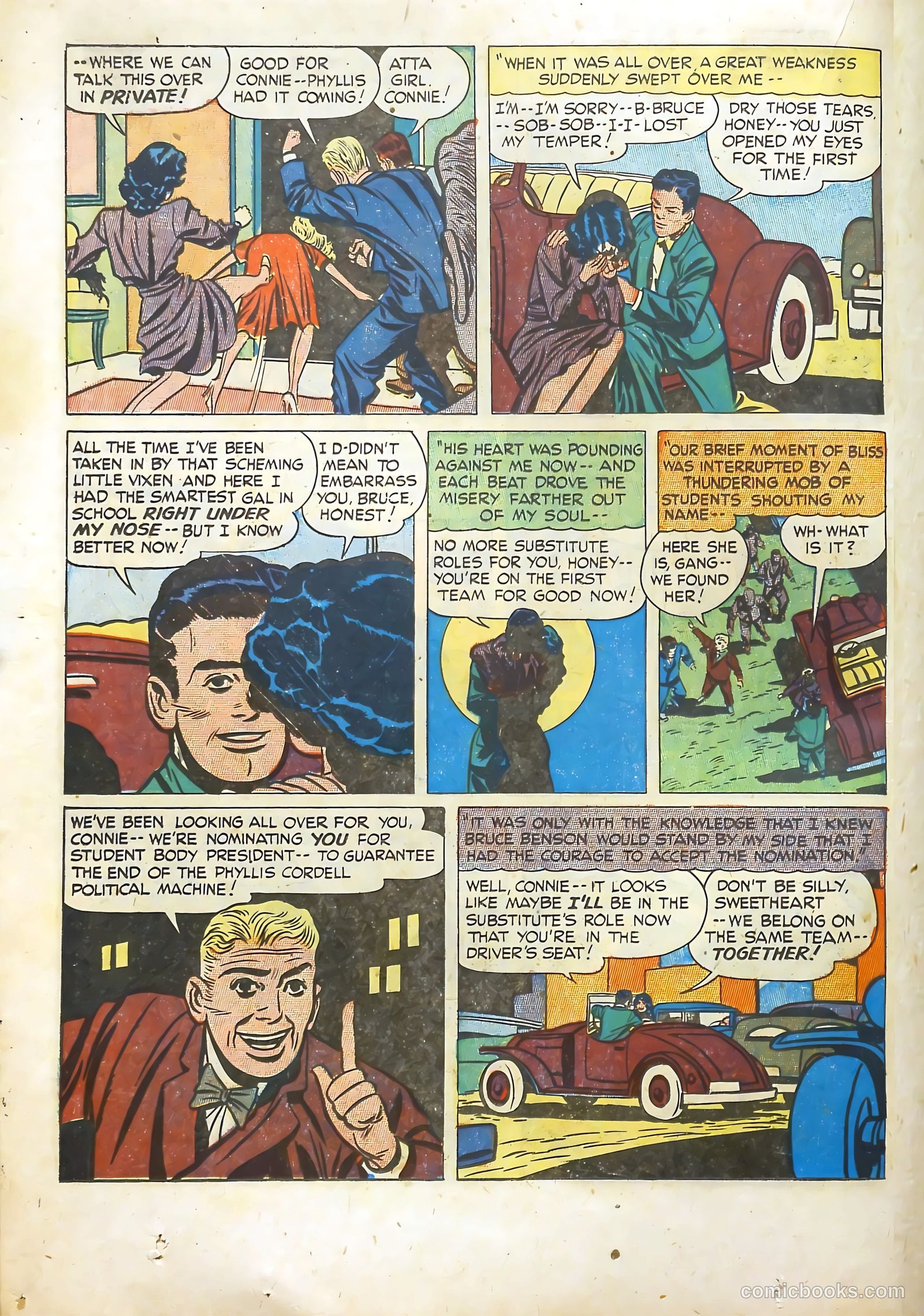 Young Romance #5 (1949) — page 22 of 52