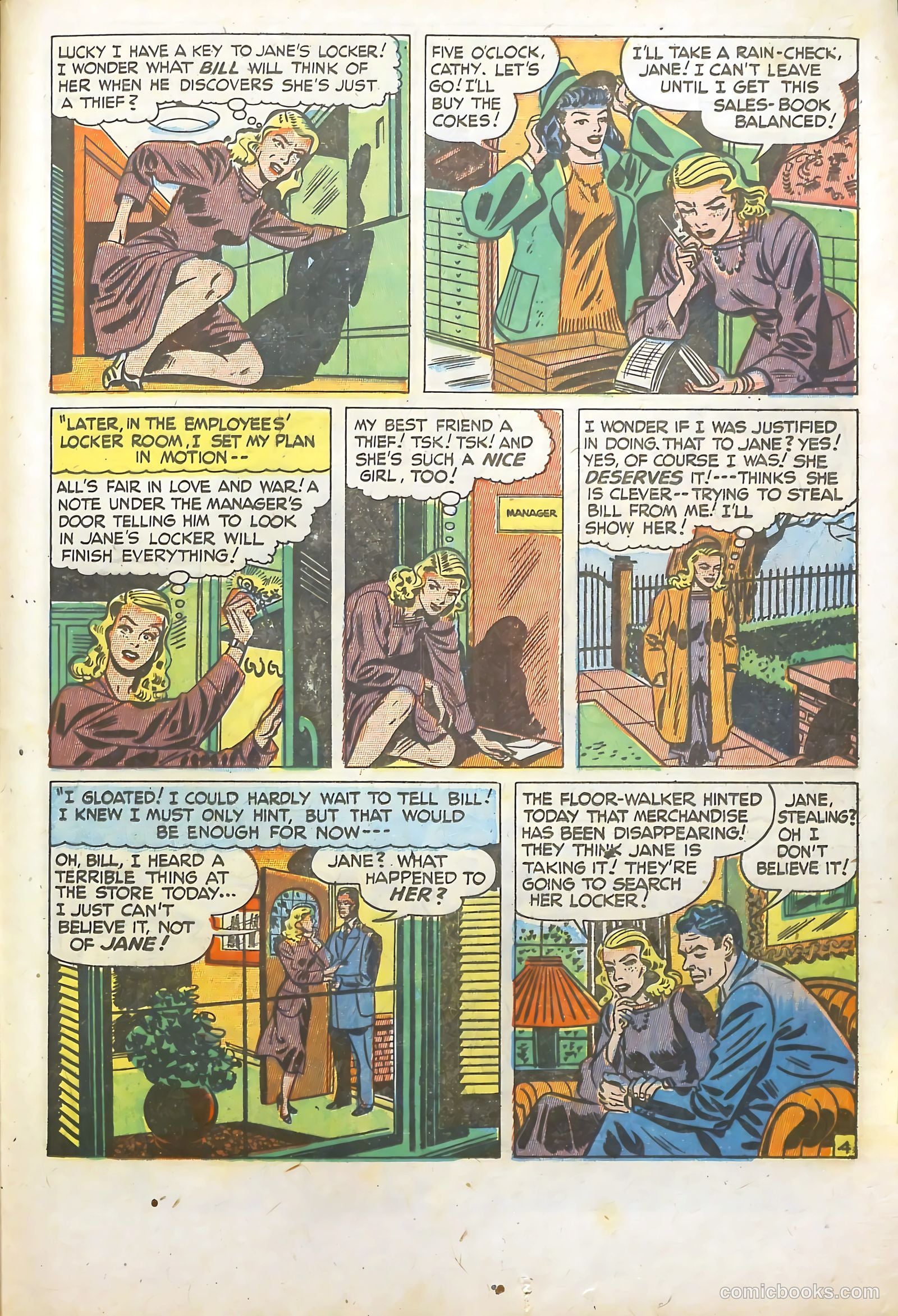 Young Romance #5 (1949) — page 35 of 52