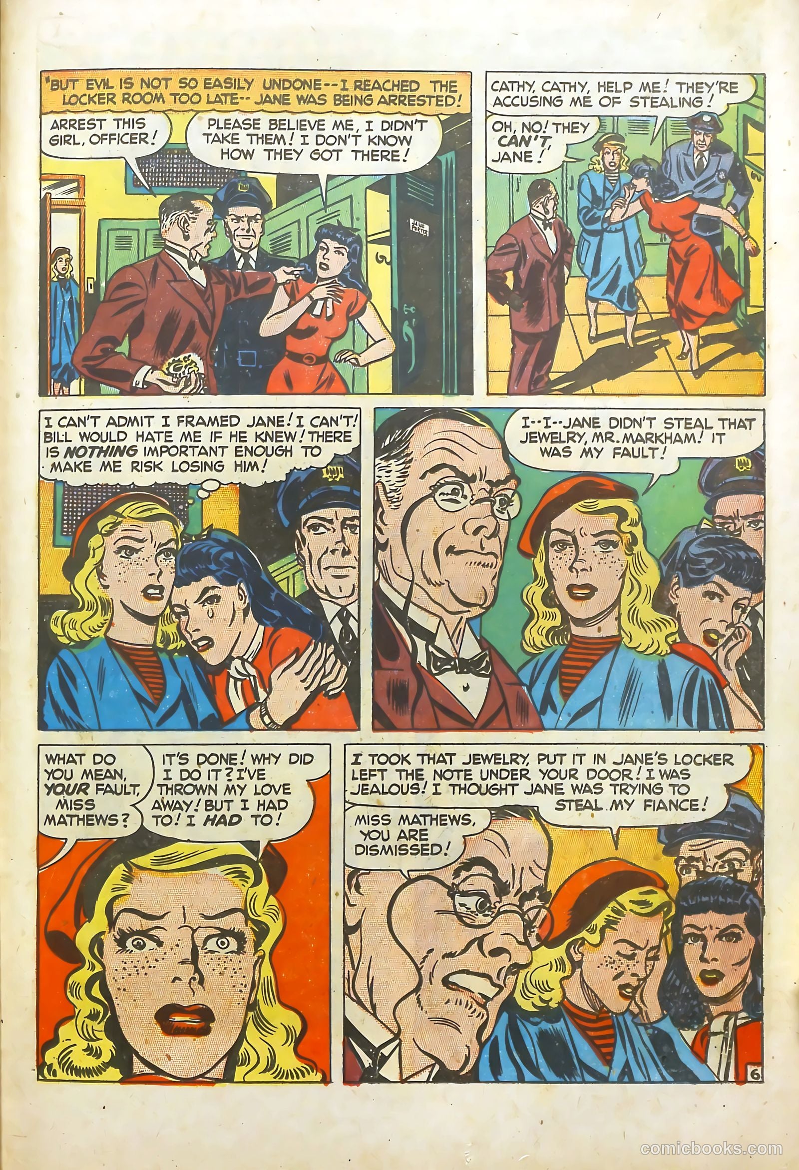 Young Romance #5 (1949) — page 37 of 52