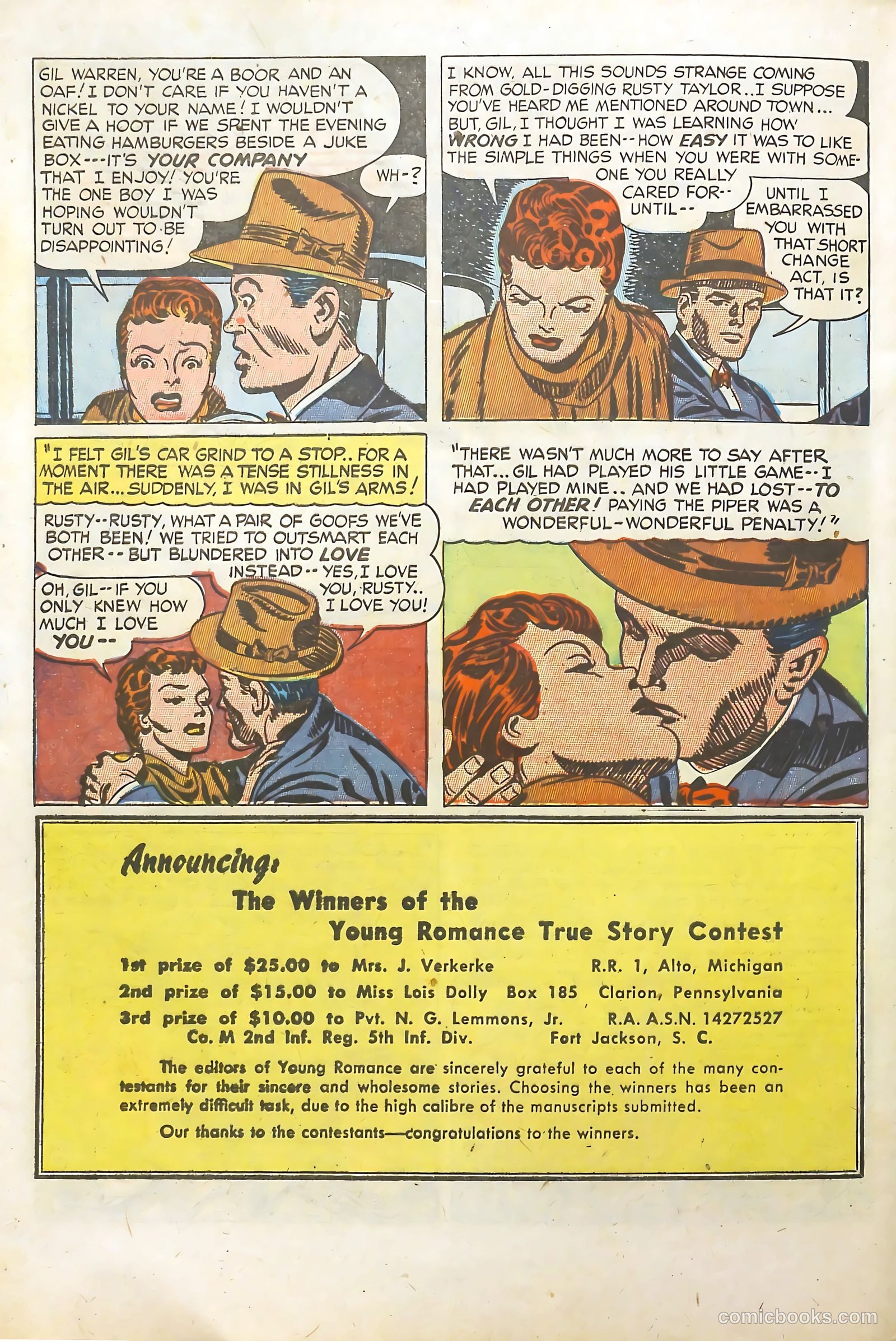 Young Romance #5 (1949) — page 48 of 52