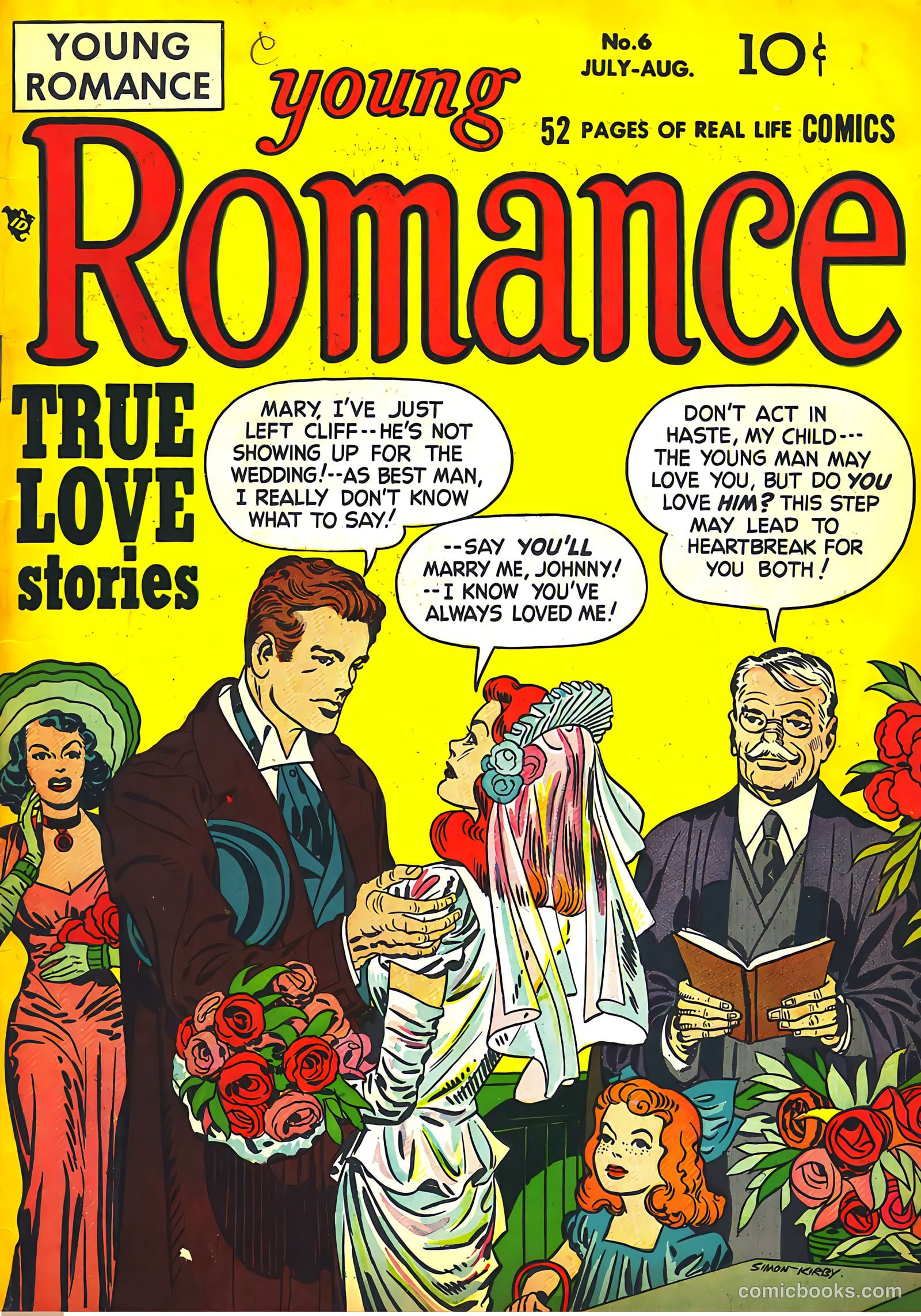 Young Romance #6 cover