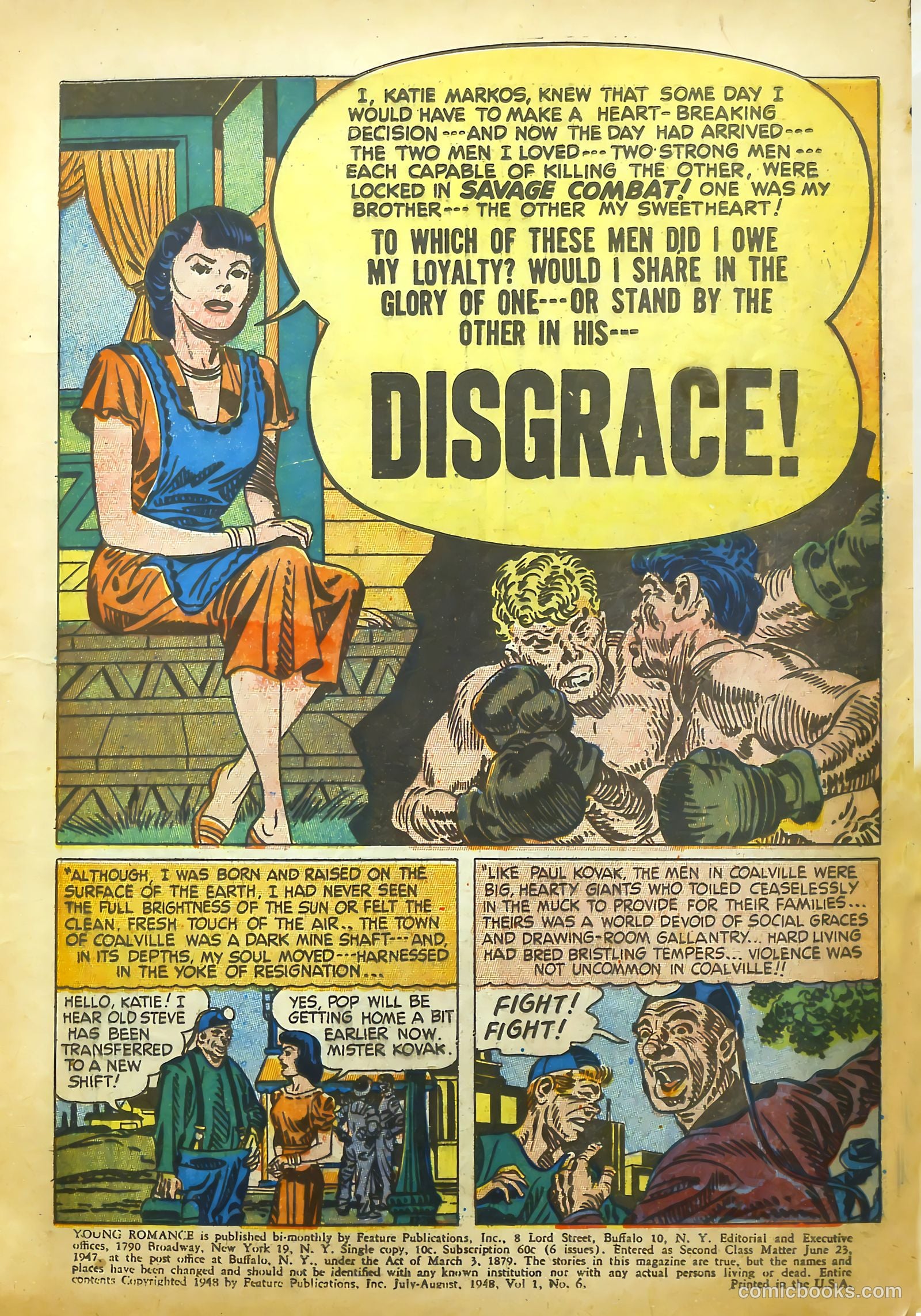 Young Romance #6 (1948) — page 3 of 52