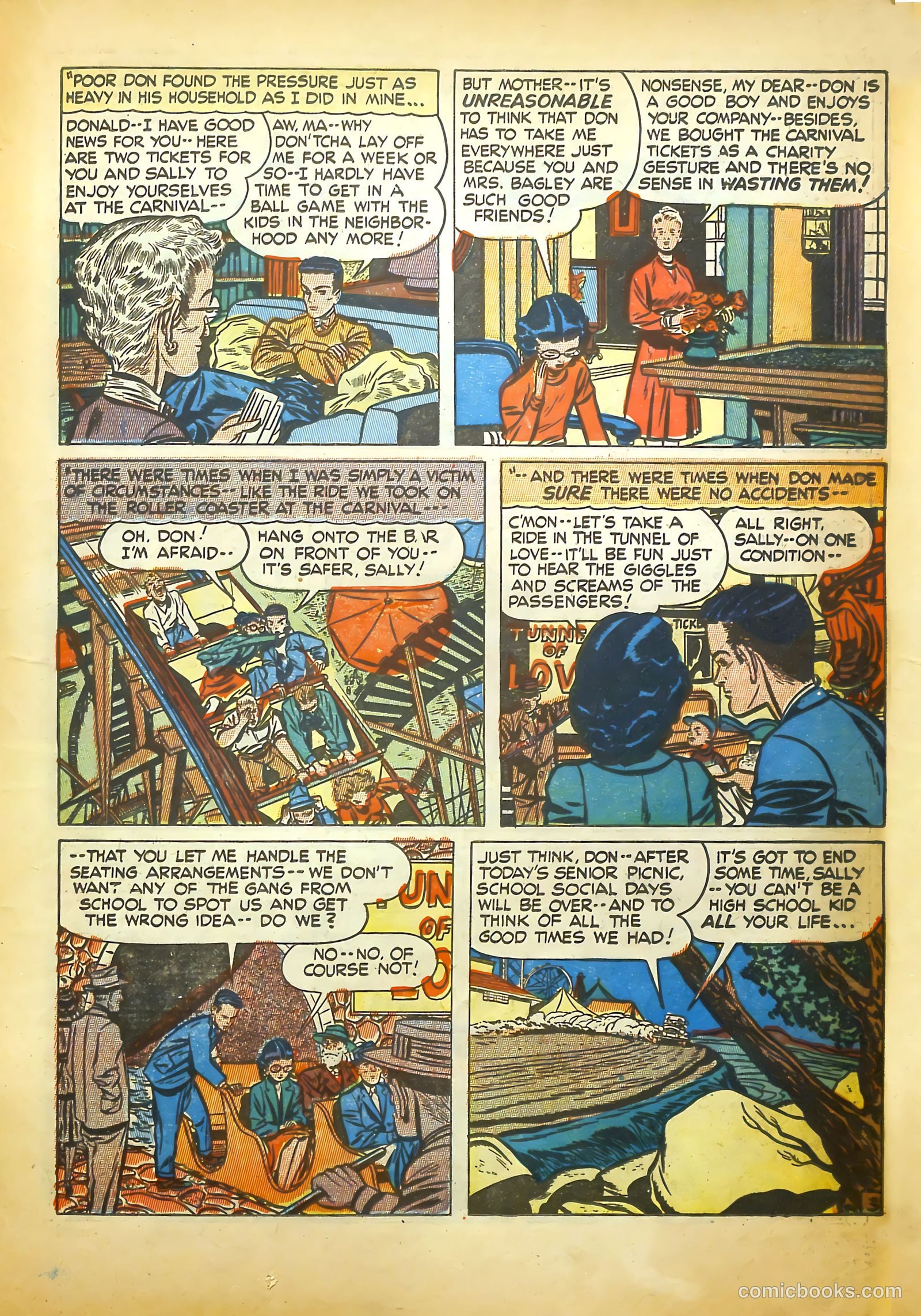 Young Romance #6 (1948) — page 19 of 52