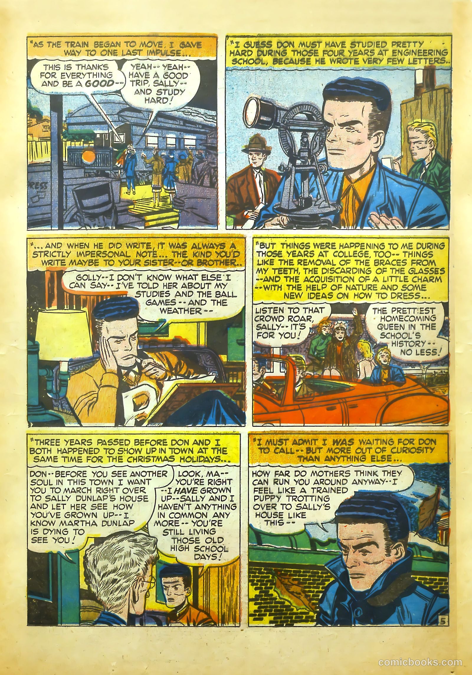 Young Romance #6 (1948) — page 21 of 52