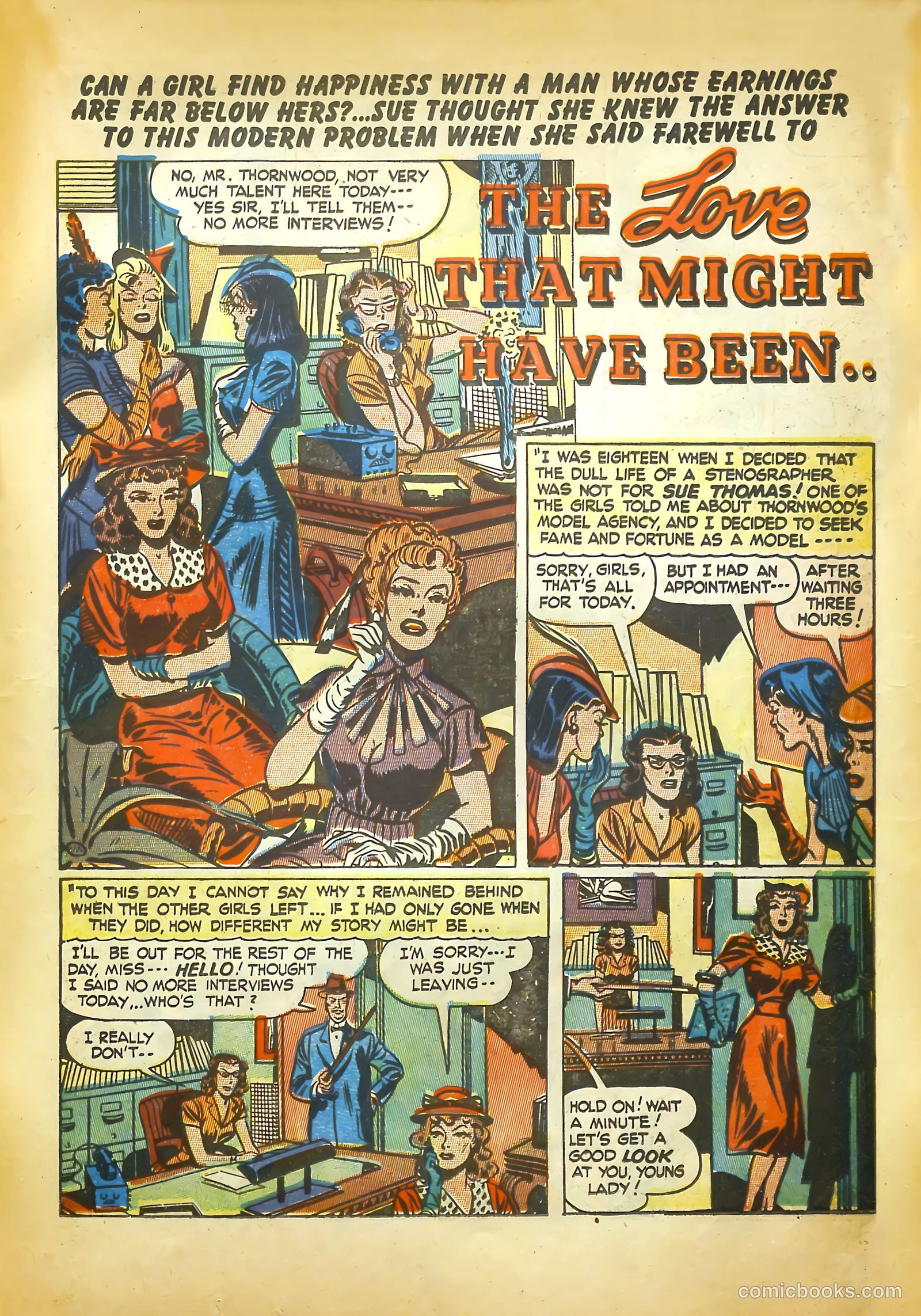 Young Romance #6 (1948) — page 25 of 52