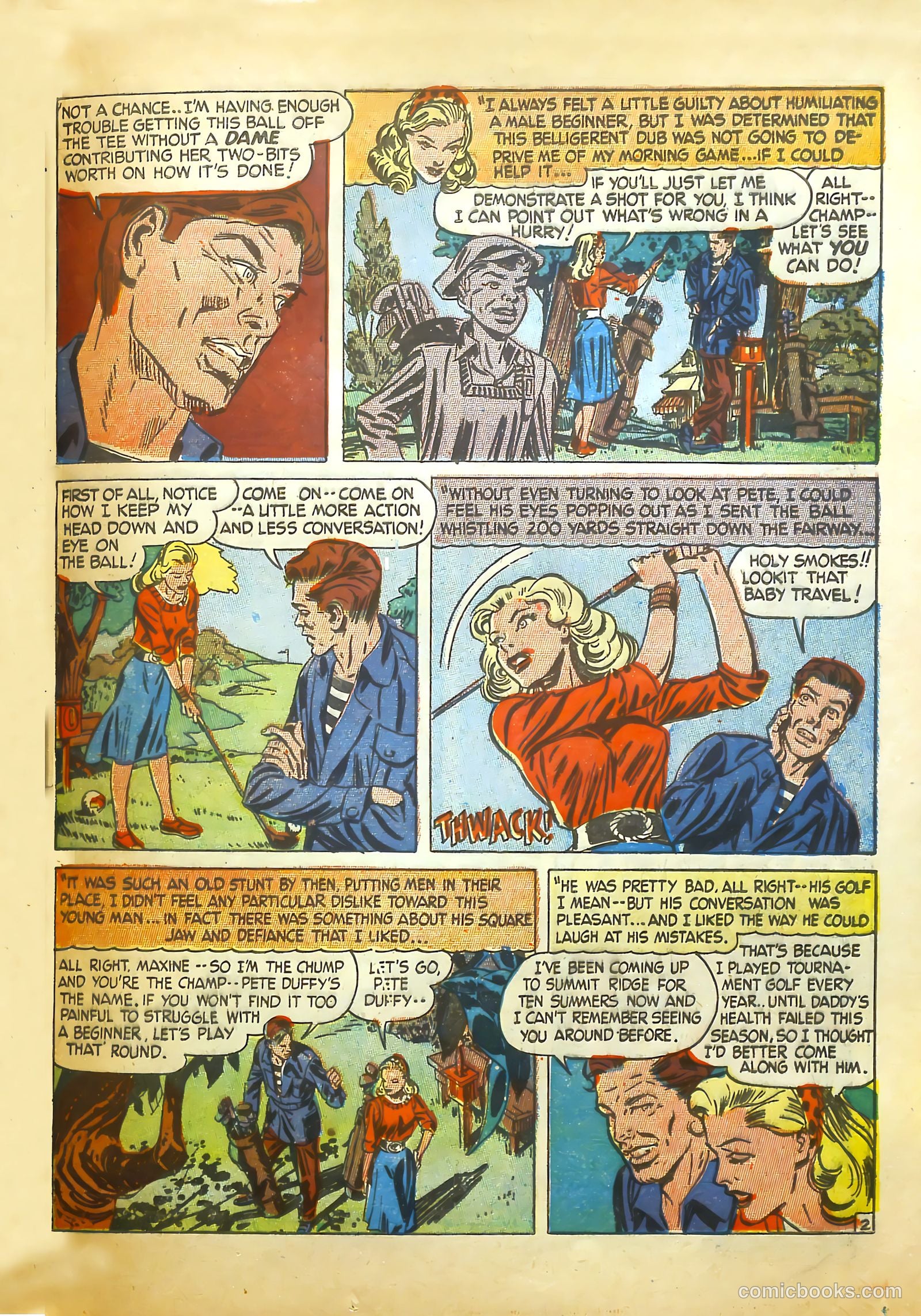 Young Romance #6 (1948) — page 35 of 52