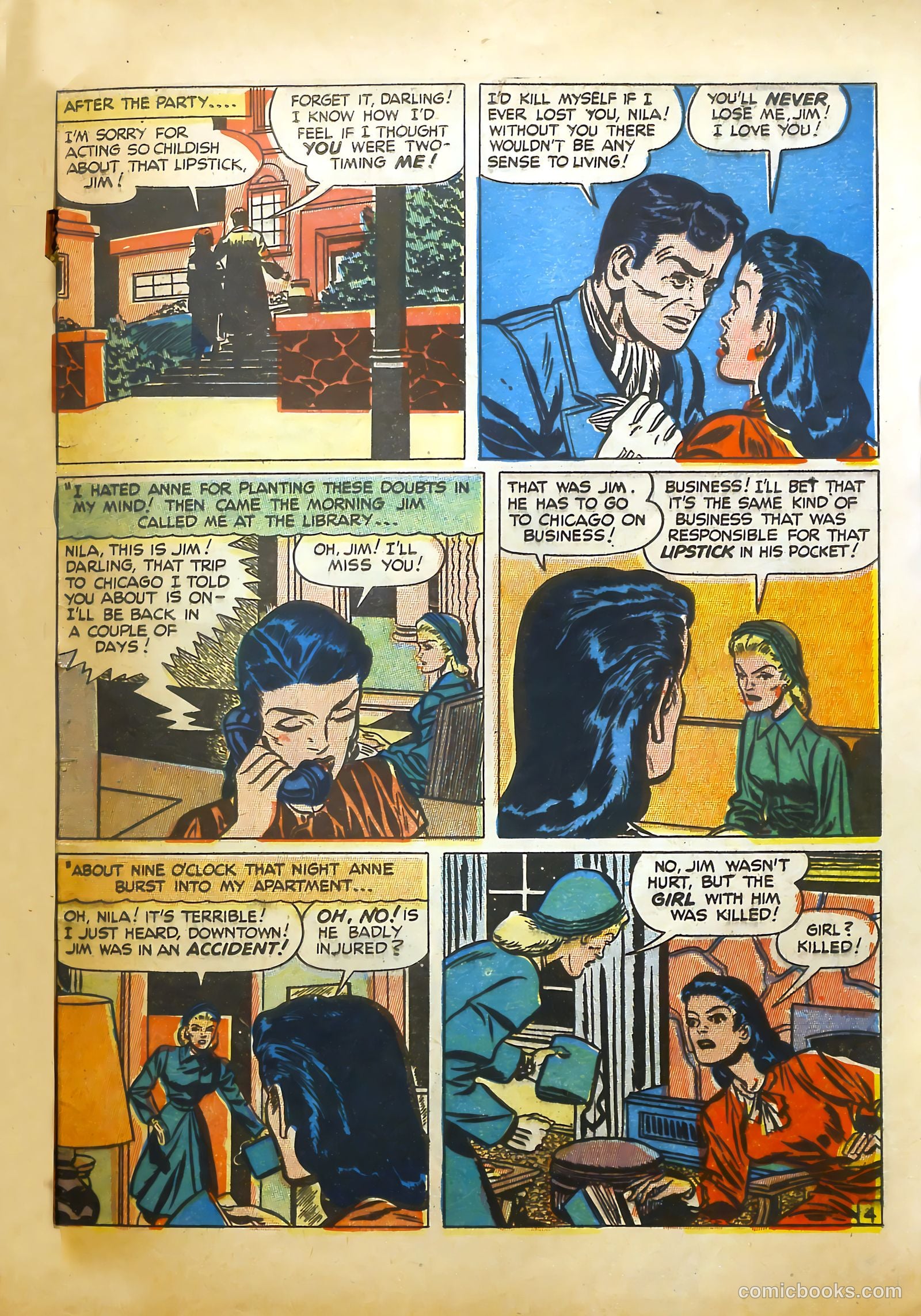Young Romance #6 (1948) — page 45 of 52