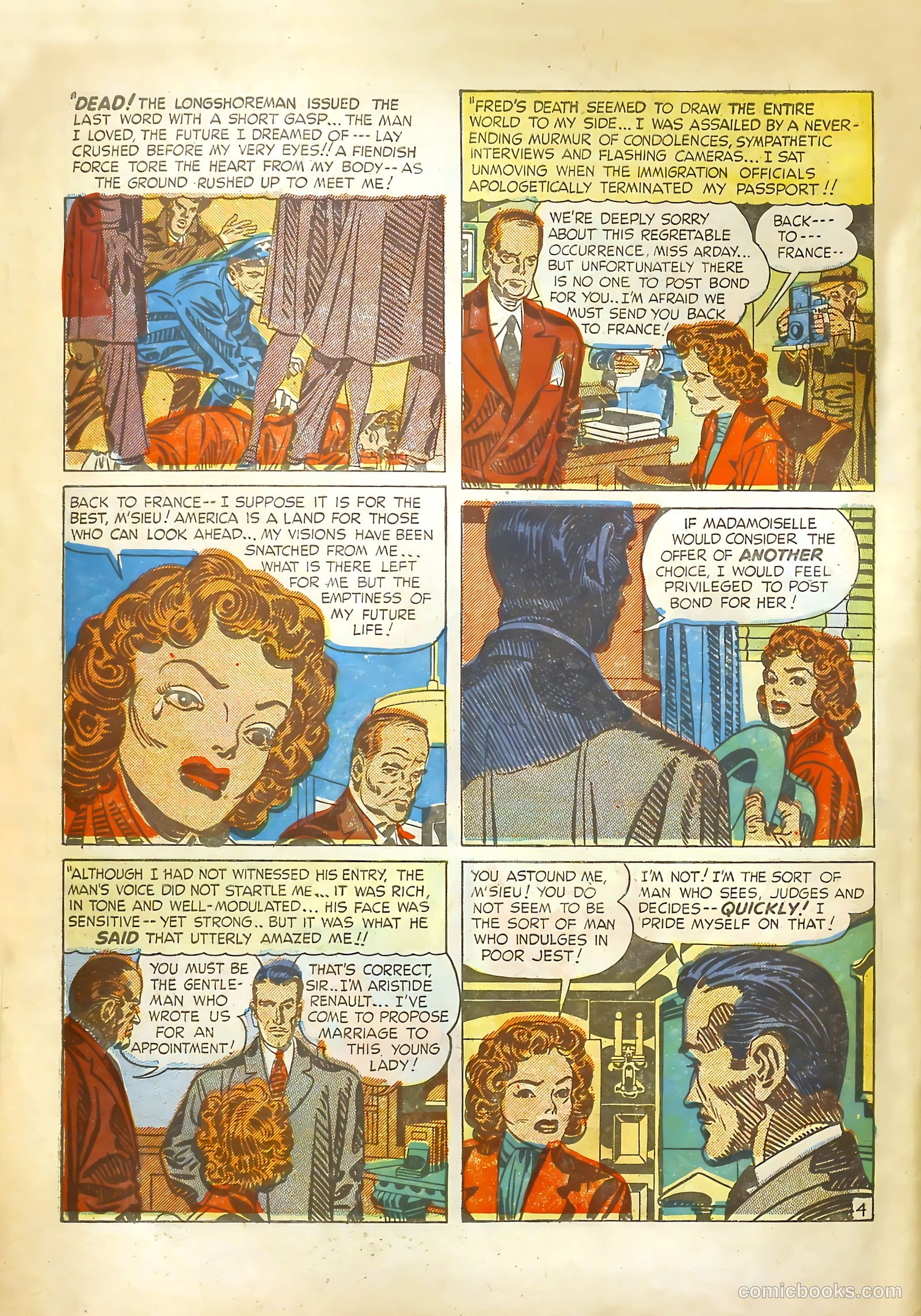 Young Romance #7 (1948) — page 6 of 52