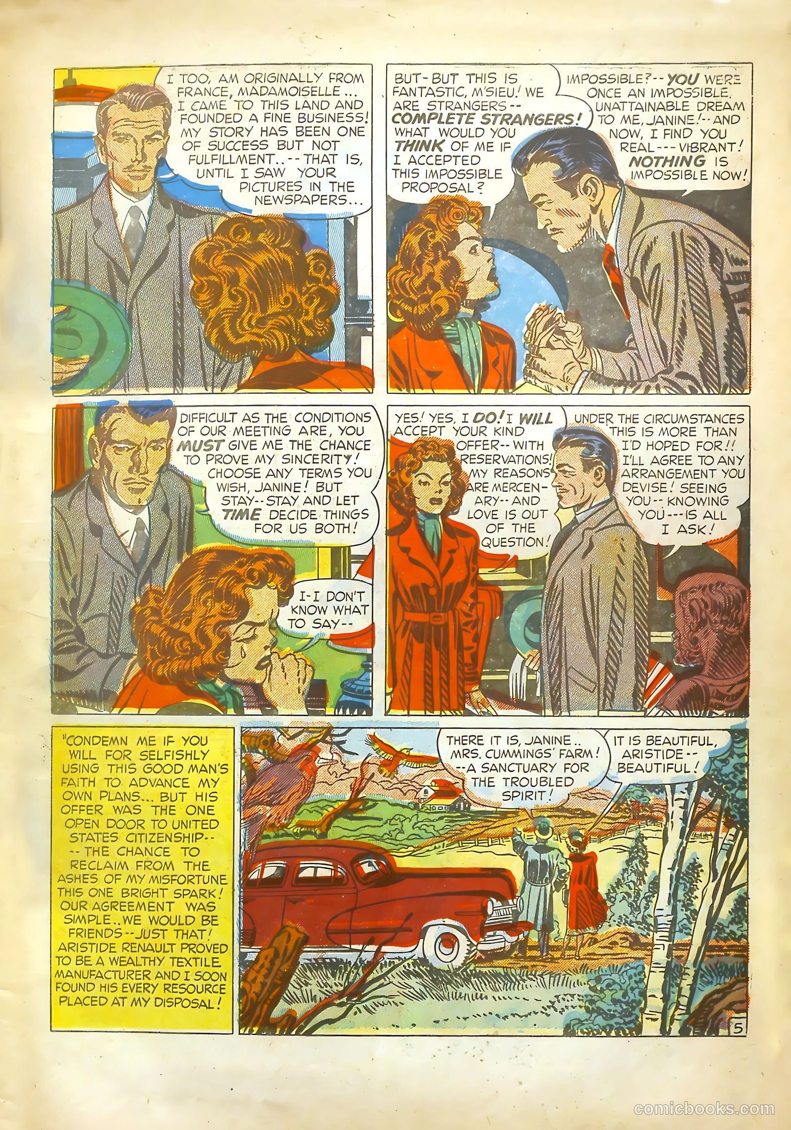 Young Romance #7 (1948) — page 7 of 52