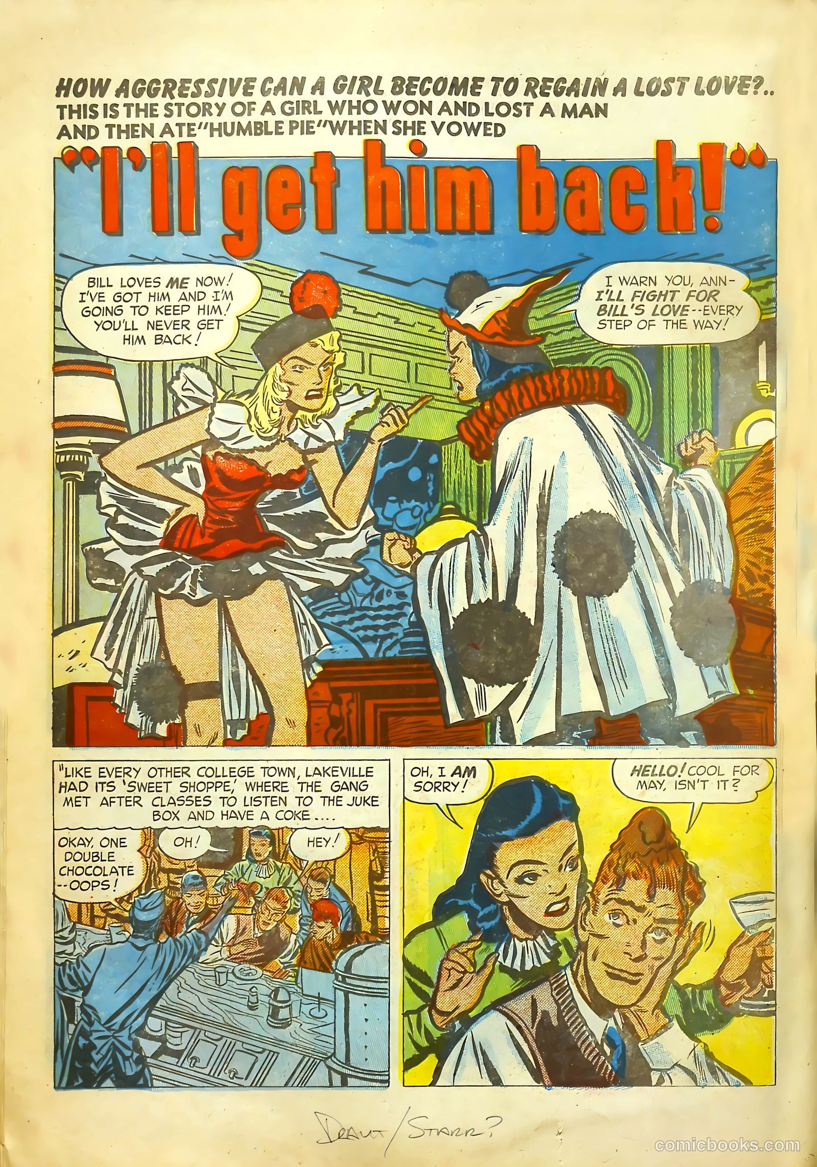 Young Romance #7 (1948) — page 16 of 52