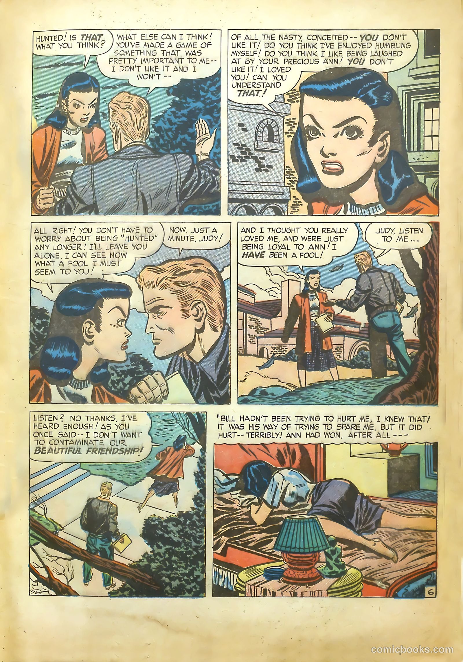 Young Romance #7 (1948) — page 21 of 52