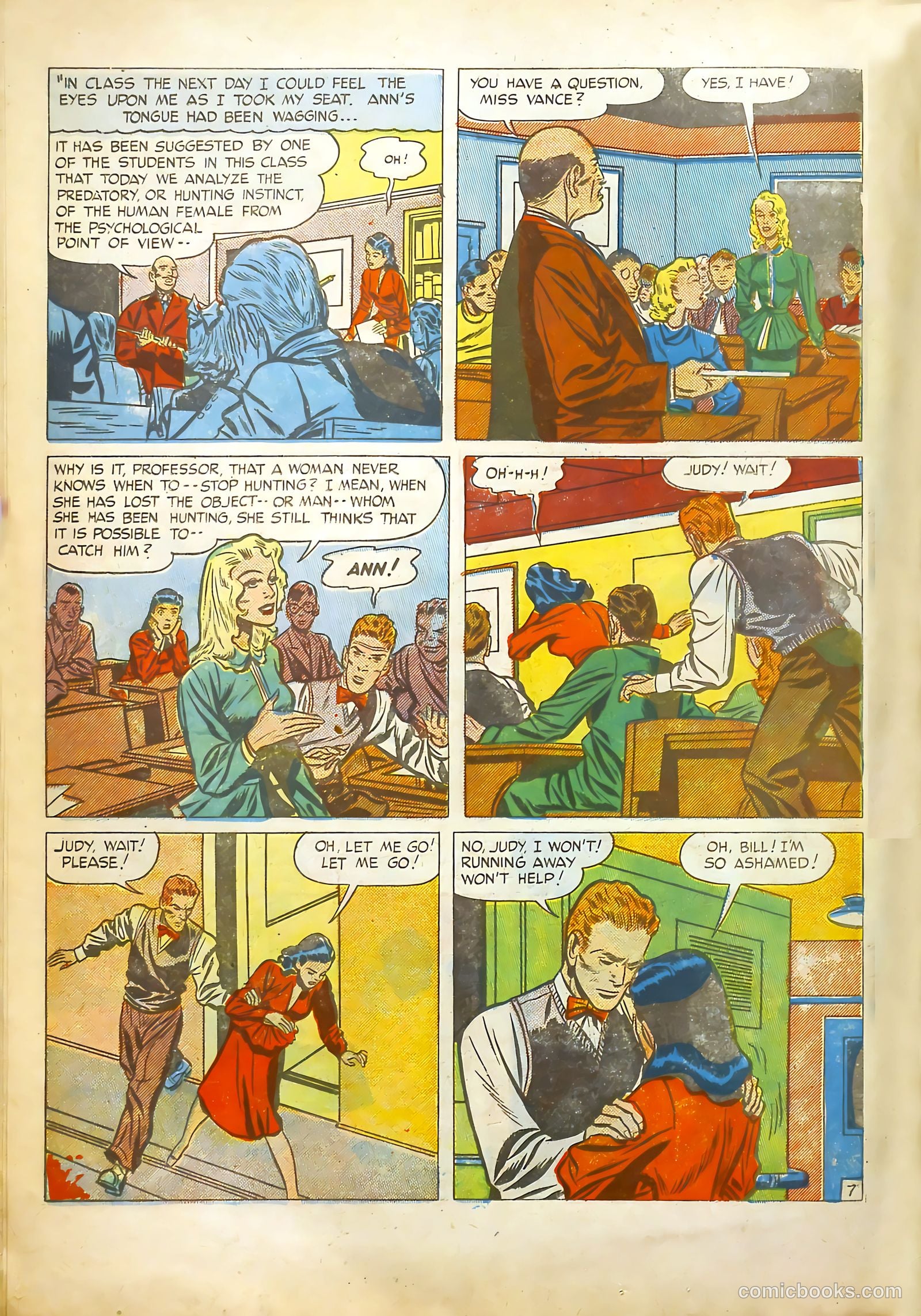 Young Romance #7 (1948) — page 22 of 52