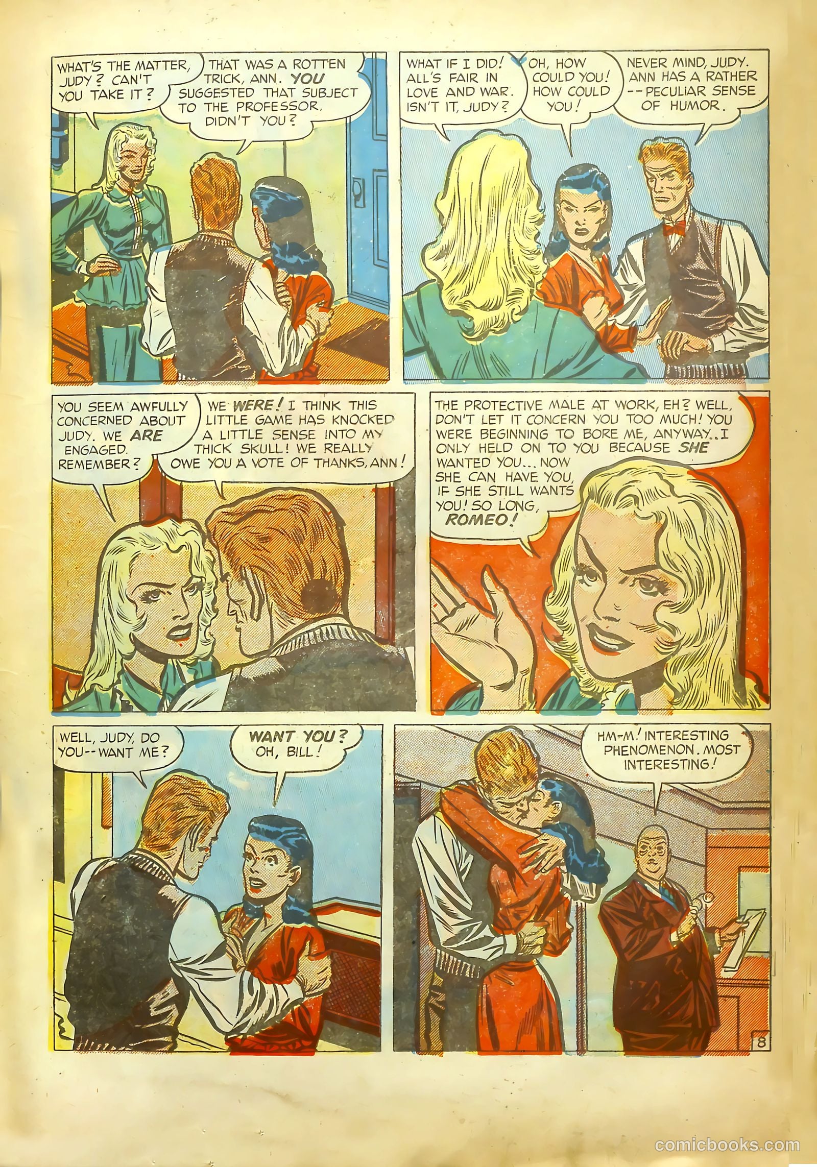 Young Romance #7 (1948) — page 23 of 52