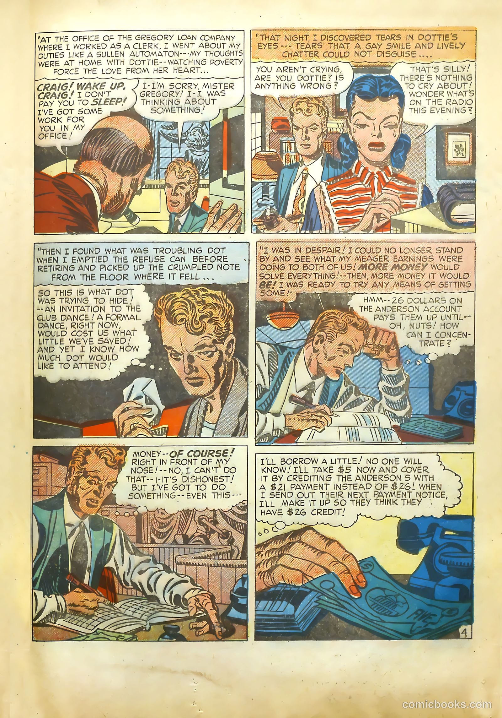 Young Romance #7 (1948) — page 35 of 52