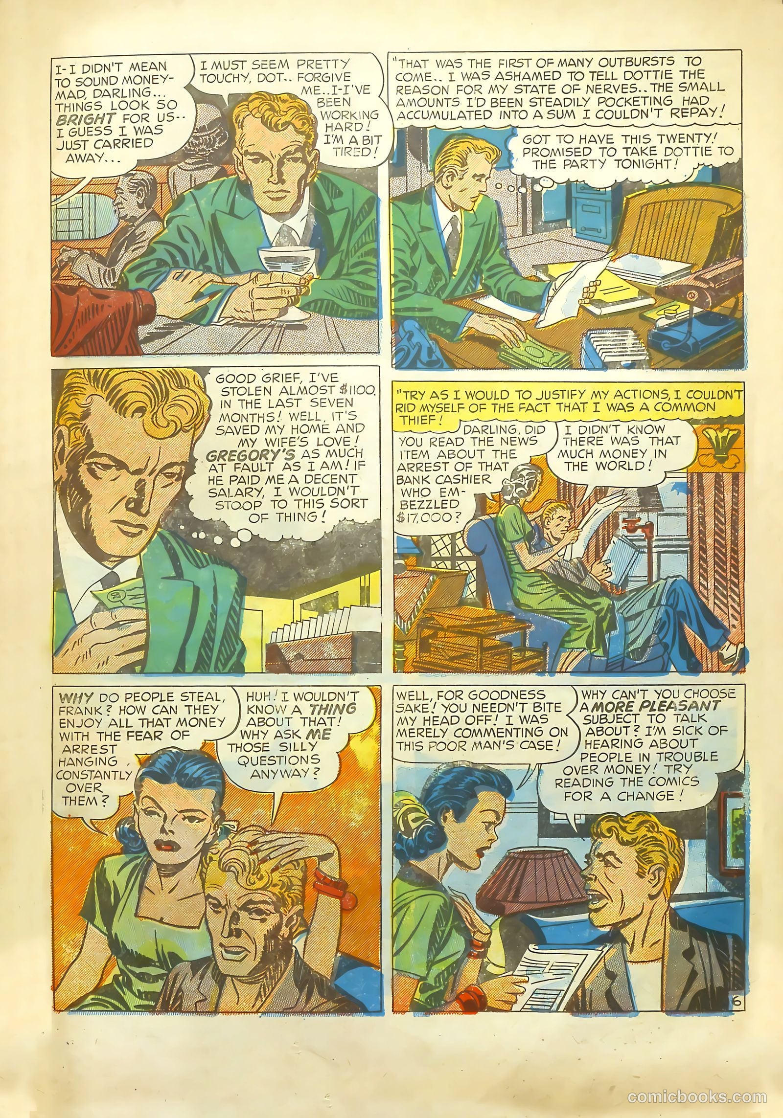 Young Romance #7 (1948) — page 37 of 52