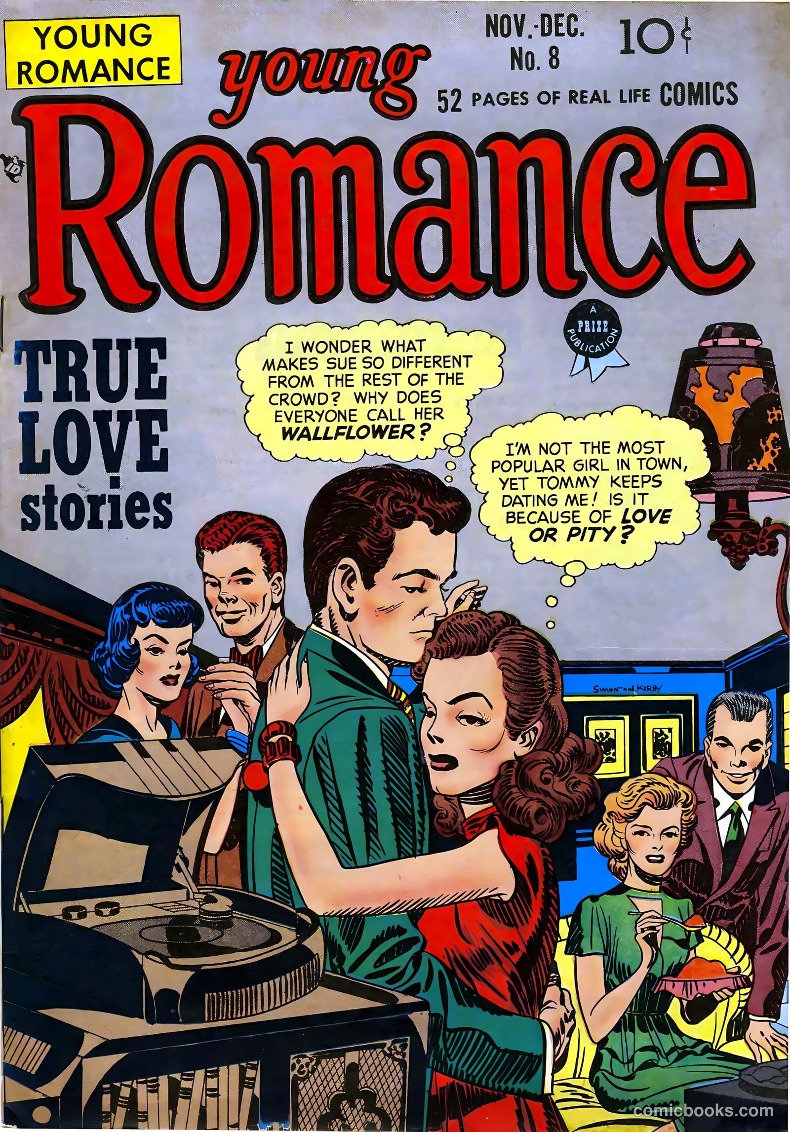 Young Romance #8 cover