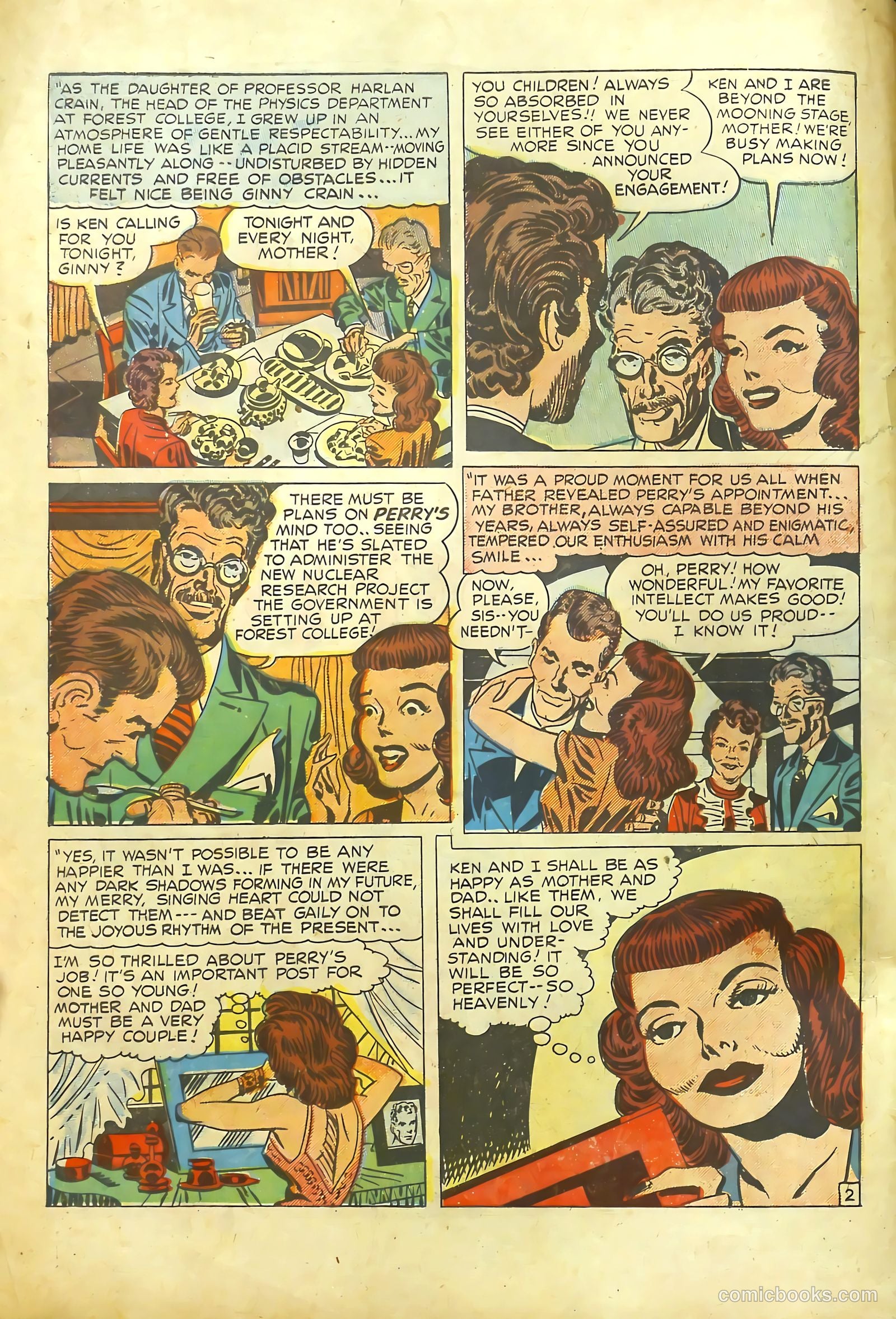 Young Romance #8 (1948) — page 3 of 51