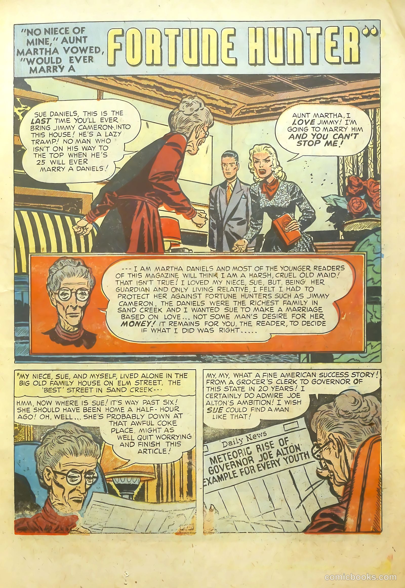 Young Romance #8 (1948) — page 16 of 51