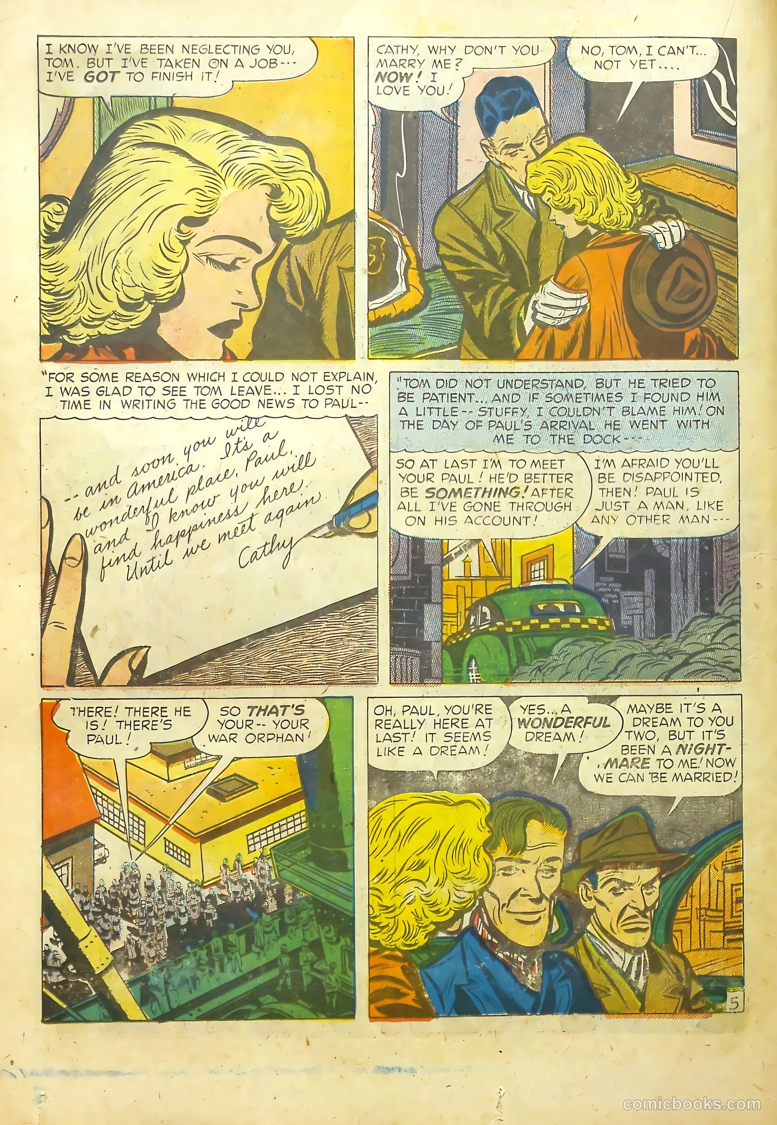 Young Romance #8 (1948) — page 35 of 51