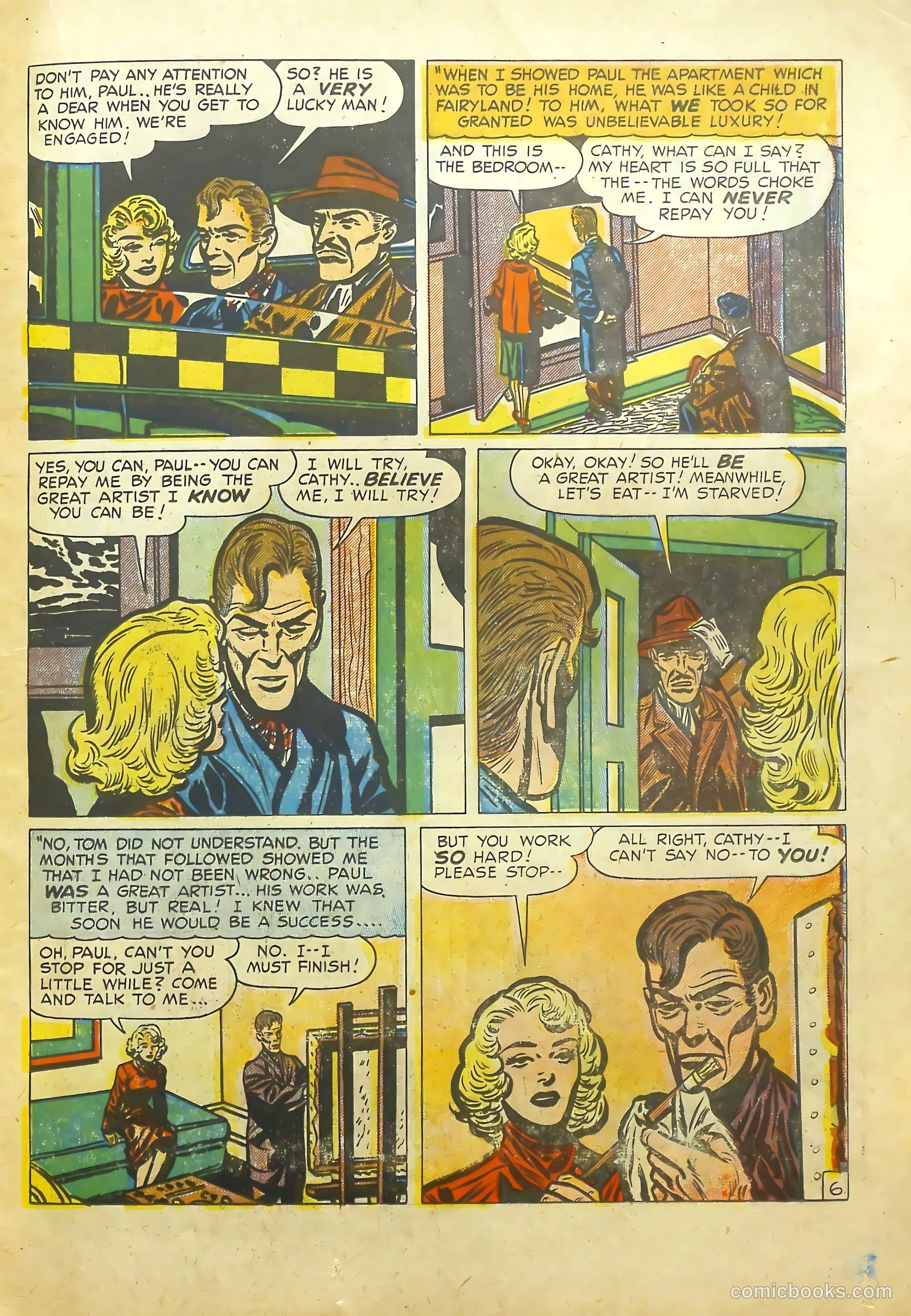 Young Romance #8 (1948) — page 36 of 51