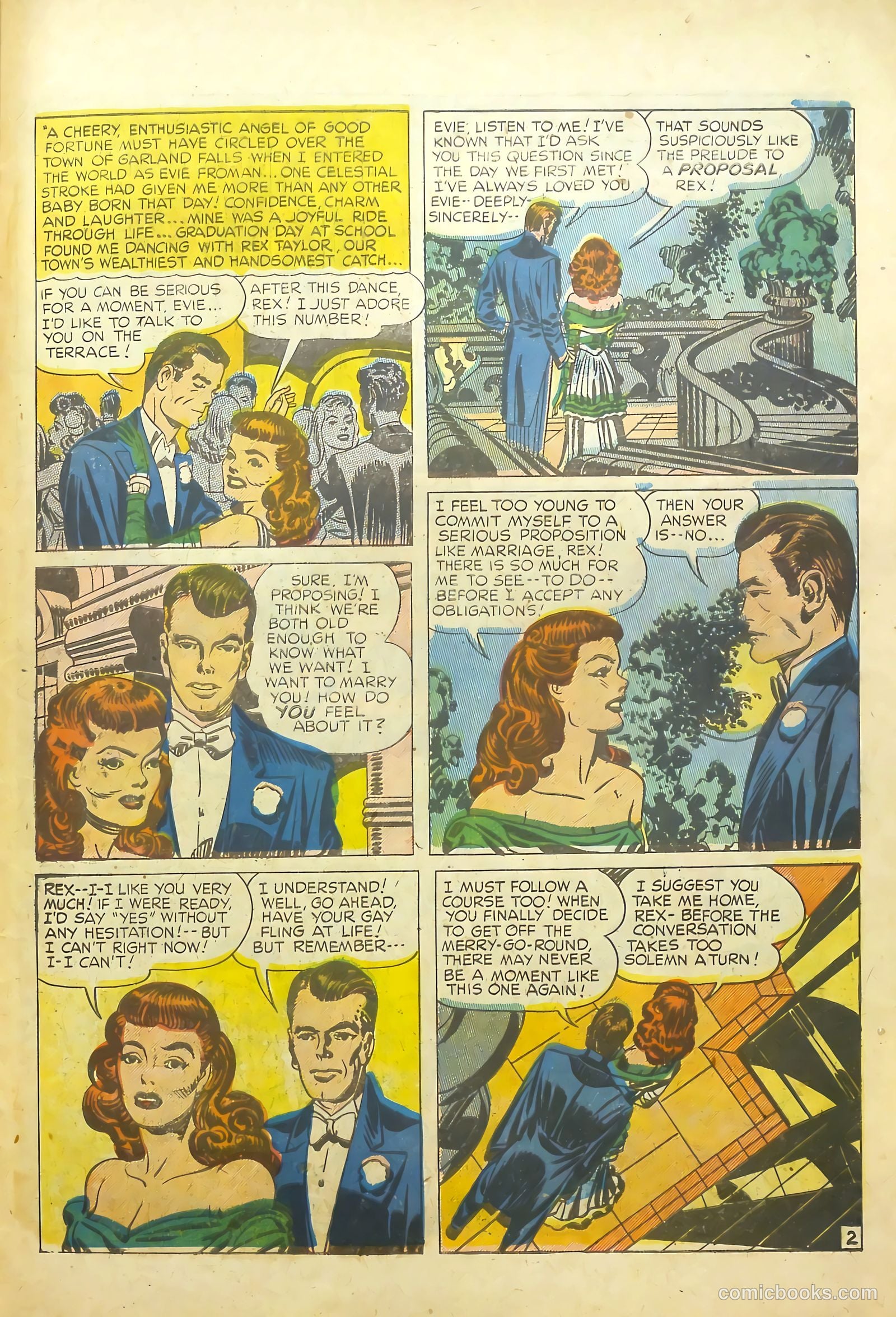 Young Romance #8 (1948) — page 40 of 51